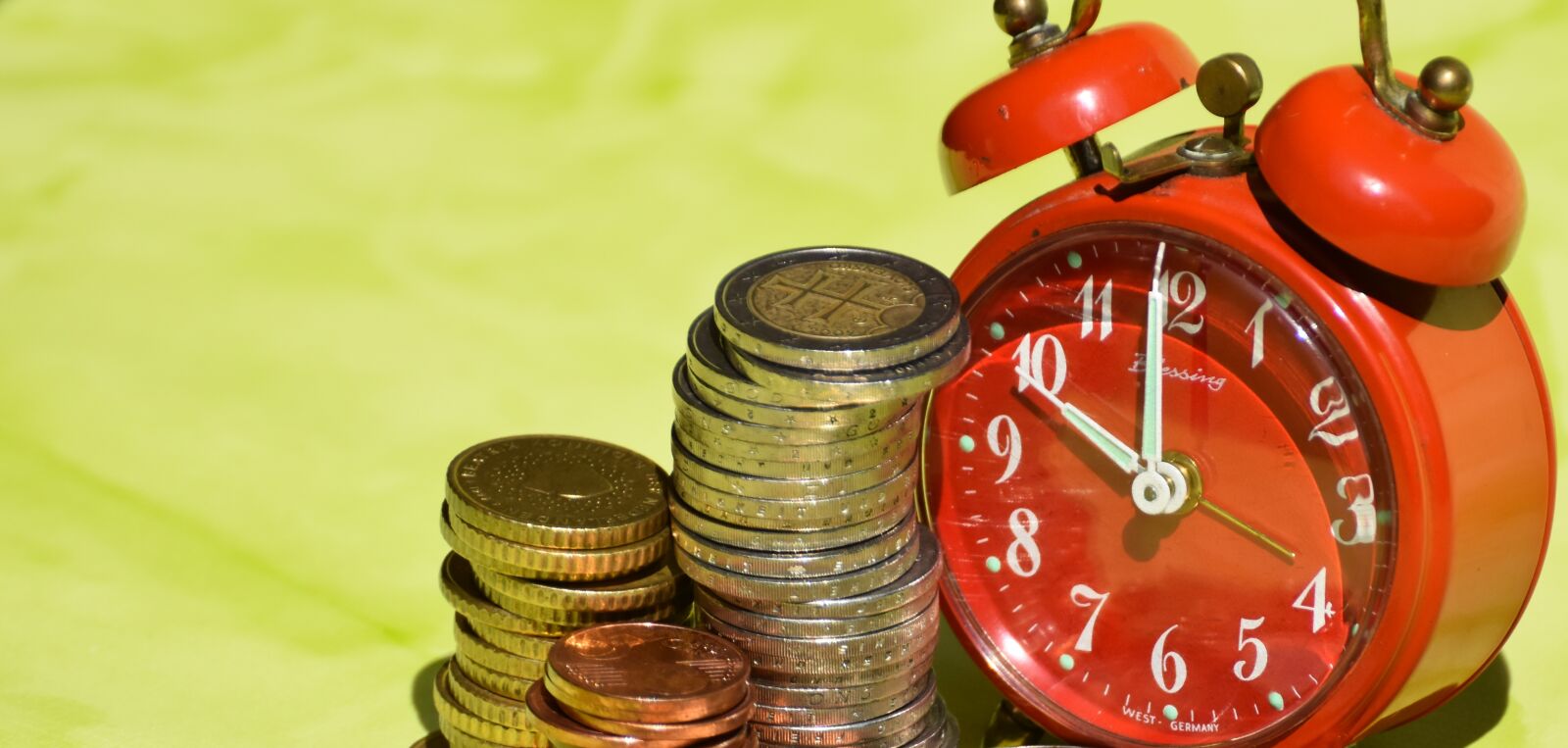 Nikon D7200 sample photo. Time is money, coins photography