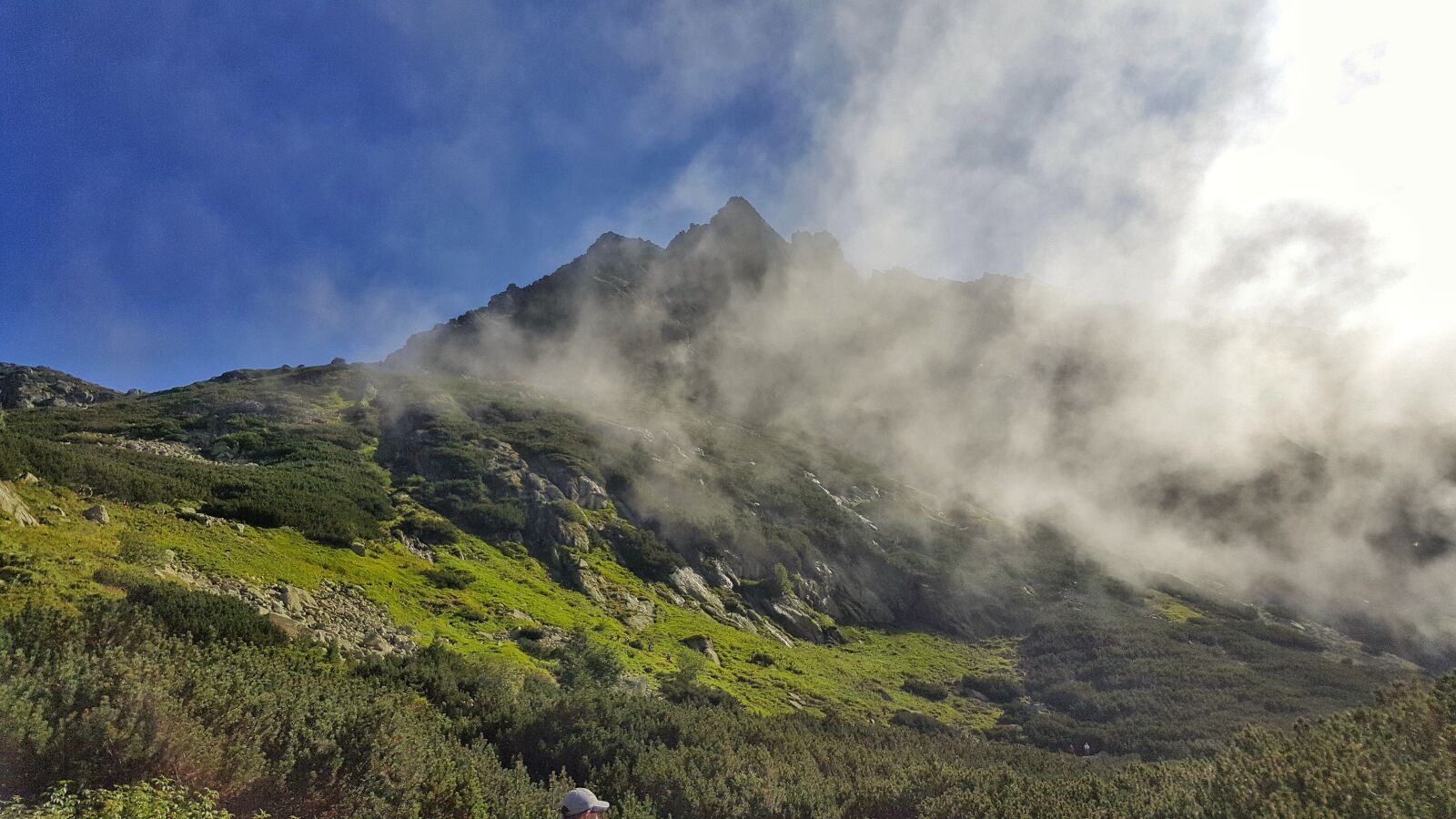 Samsung Galaxy S6 sample photo. Mountain, nature, fog photography