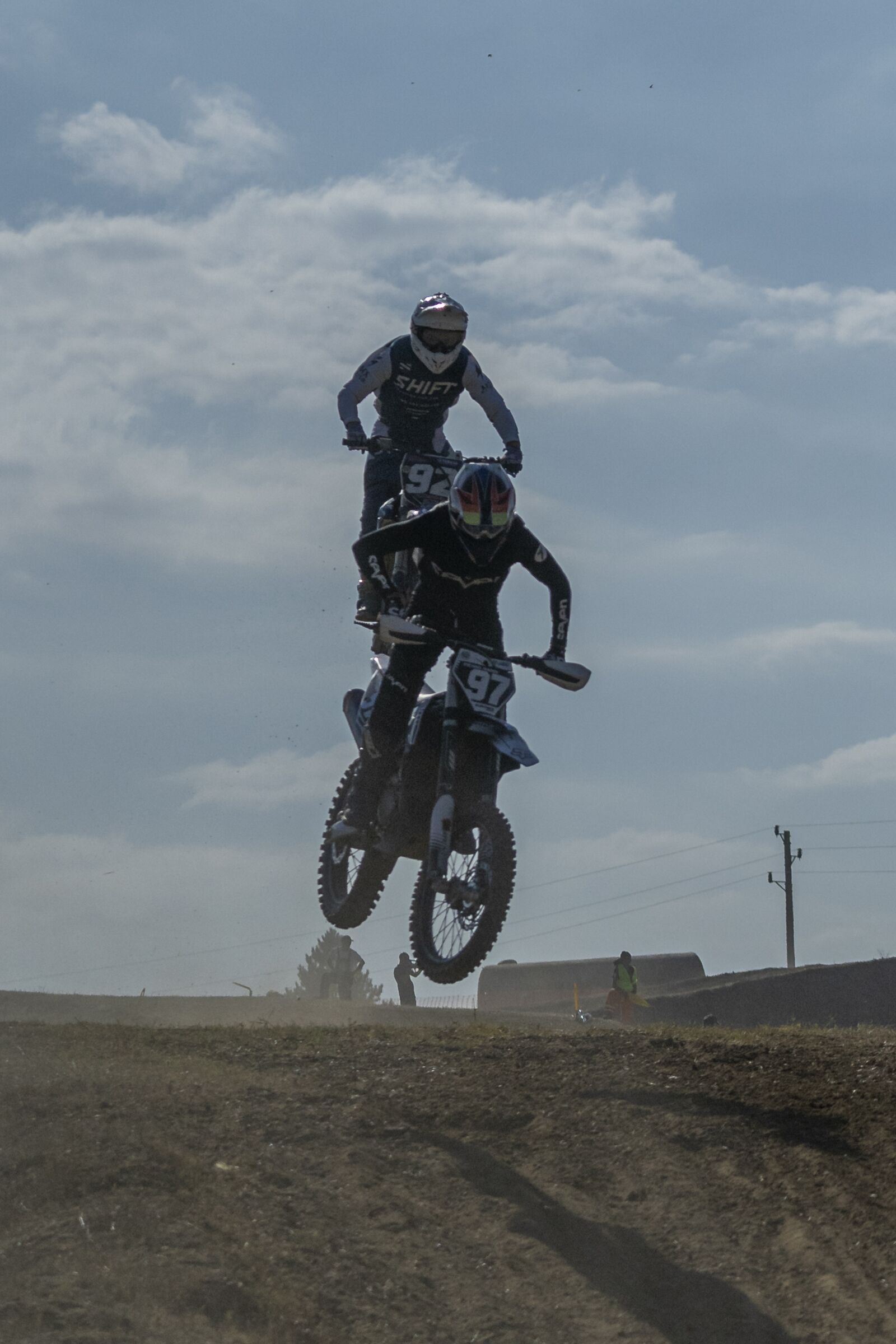 Sony a7 II + Sony FE 70-200mm F4 G OSS sample photo. Motocross, grand prix, engine photography