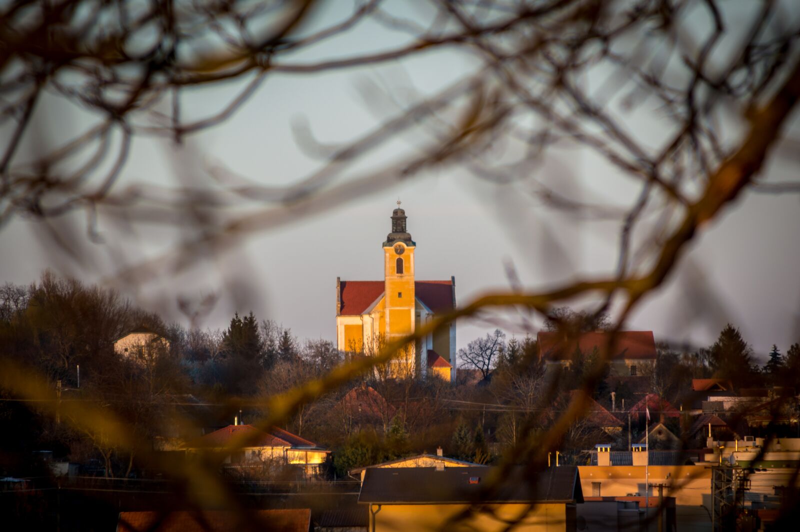 Tamron 18-200mm F3.5-6.3 Di II VC sample photo. Church, old, threes photography