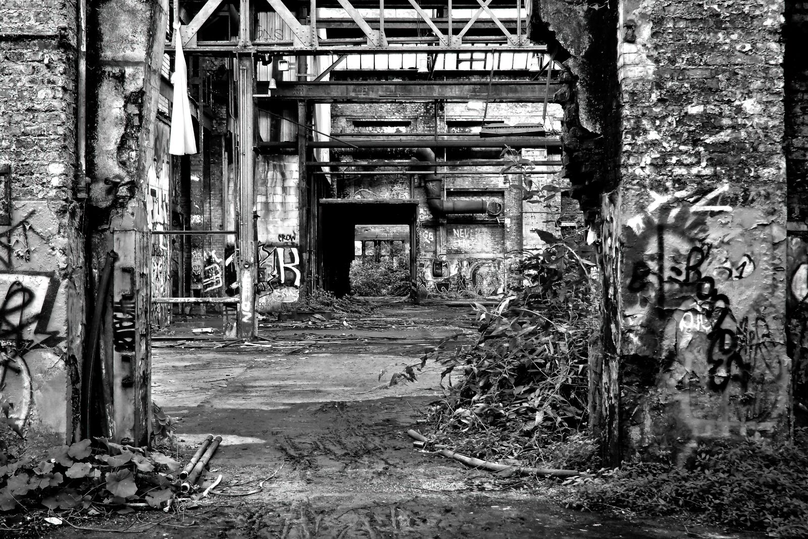 Olympus OM-D E-M10 sample photo. Lost places, rooms, abandoned photography