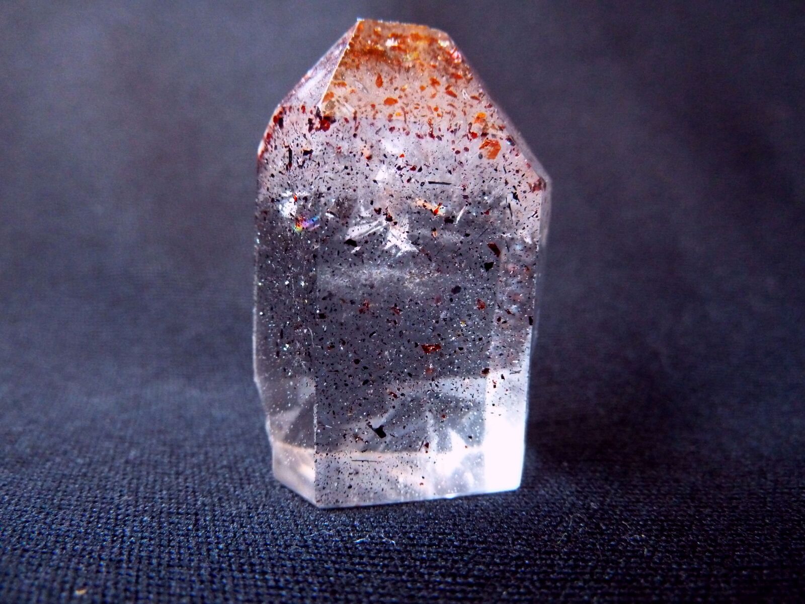 Panasonic Lumix DMC-ZS7 (Lumix DMC-TZ10) sample photo. Rock crystal, glassy, speckled photography