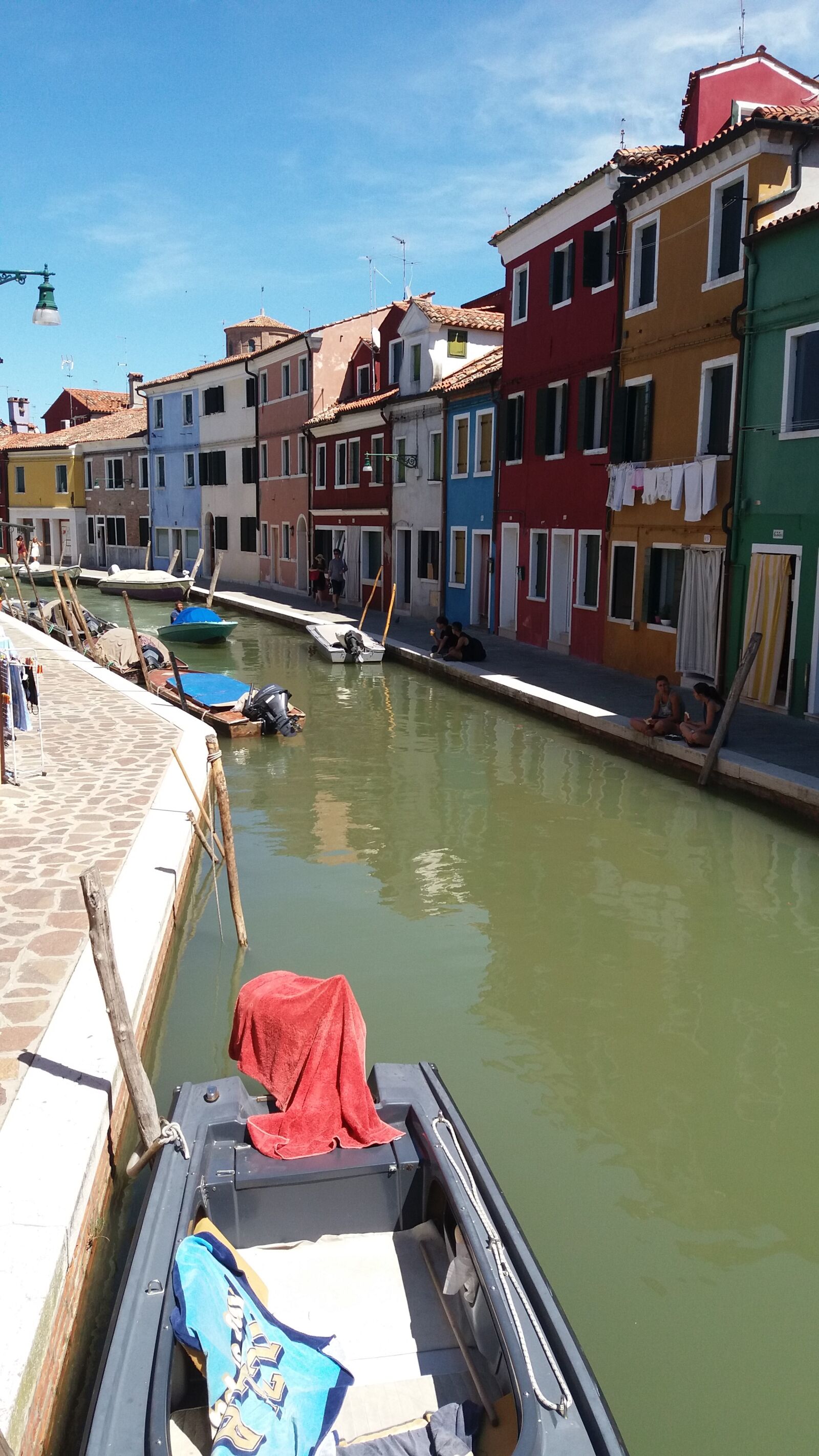 Samsung Galaxy J5 sample photo. Street view, water, burano photography