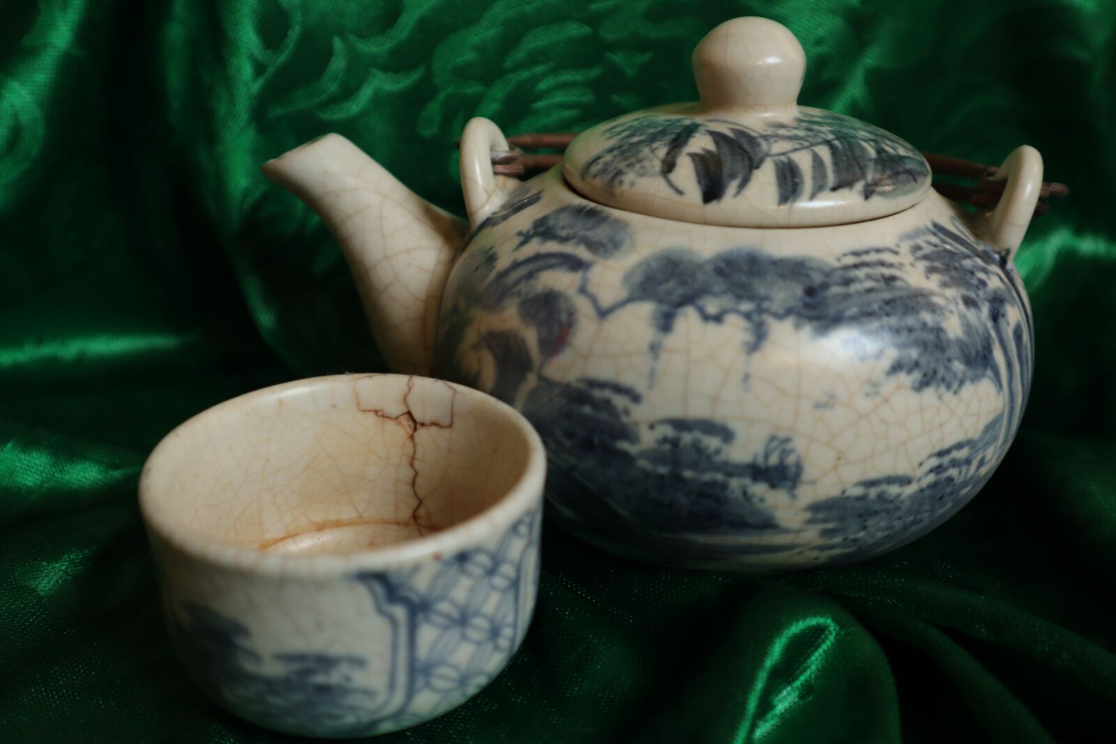 Canon EOS M50 (EOS Kiss M) sample photo. Warm tea, cup, green photography