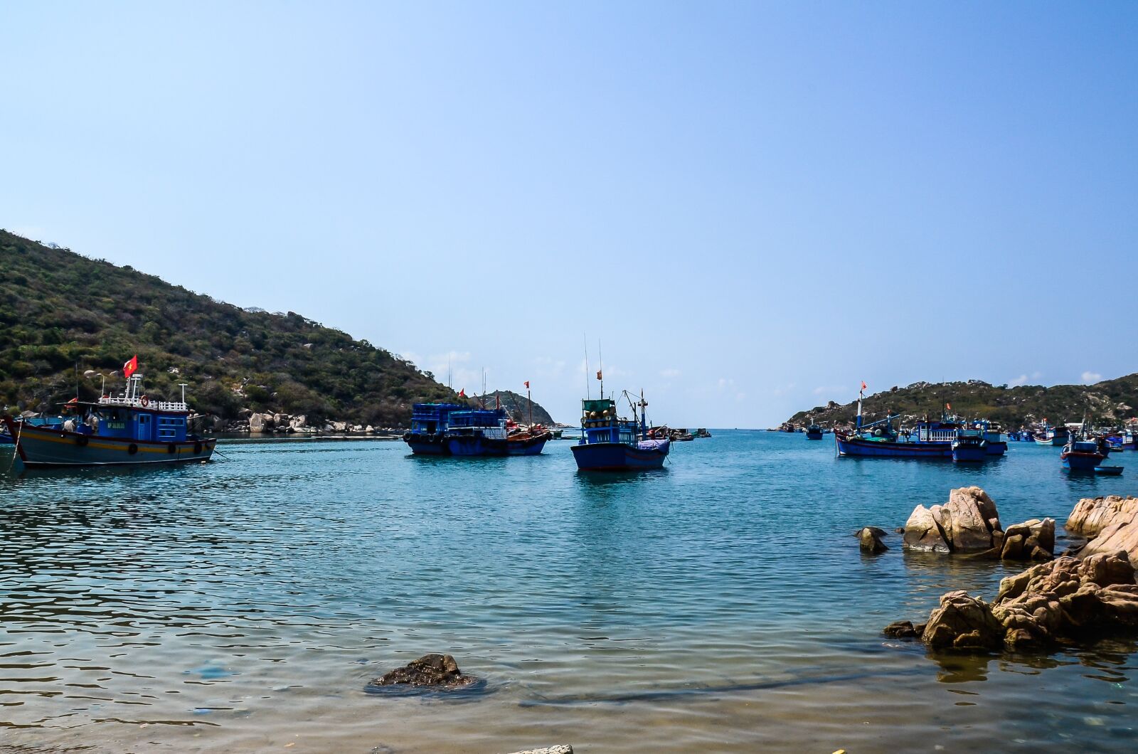 Nikon D5100 sample photo. Setting, the sea, vinh photography
