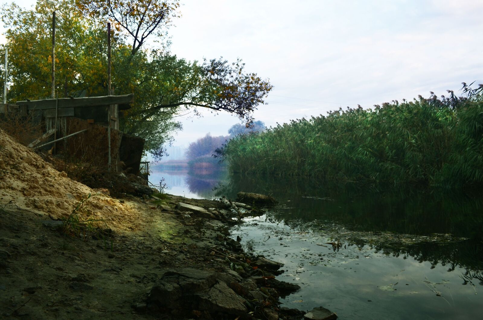 Nikon D5100 sample photo. River, morning, landscape photography