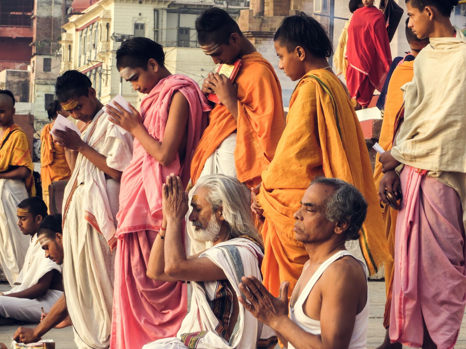 Canon PowerShot SX240 HS sample photo. The brahmanas, varanasi, india photography