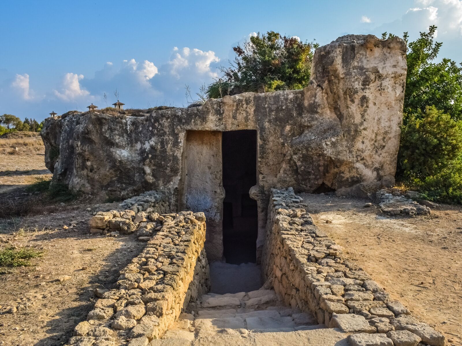 Nikon D3300 sample photo. Cyprus, paphos, tombs of photography