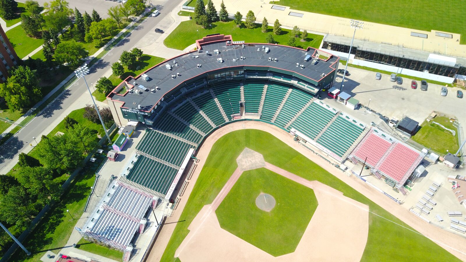 DJI FC220 sample photo. Aerial, shot, architecture, buildings photography