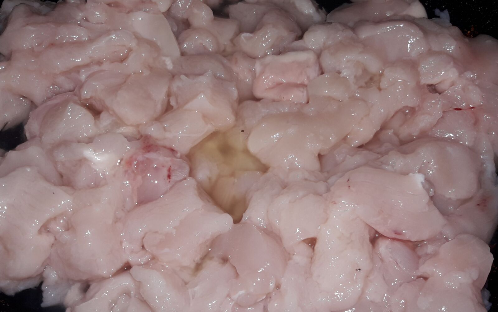 Samsung Galaxy J7 Neo sample photo. Raw, chicken breast, meat photography