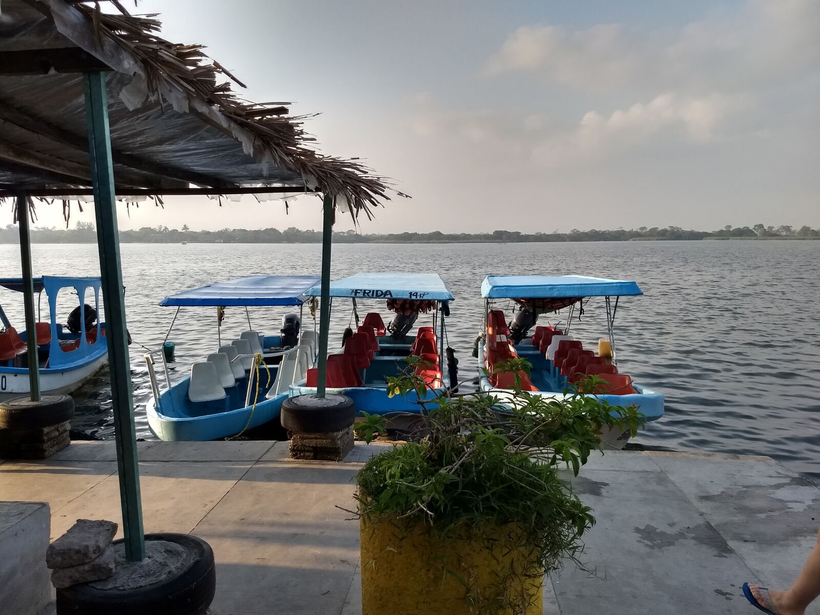 Motorola Moto G (5) Plus sample photo. Veracruz, boats, river photography