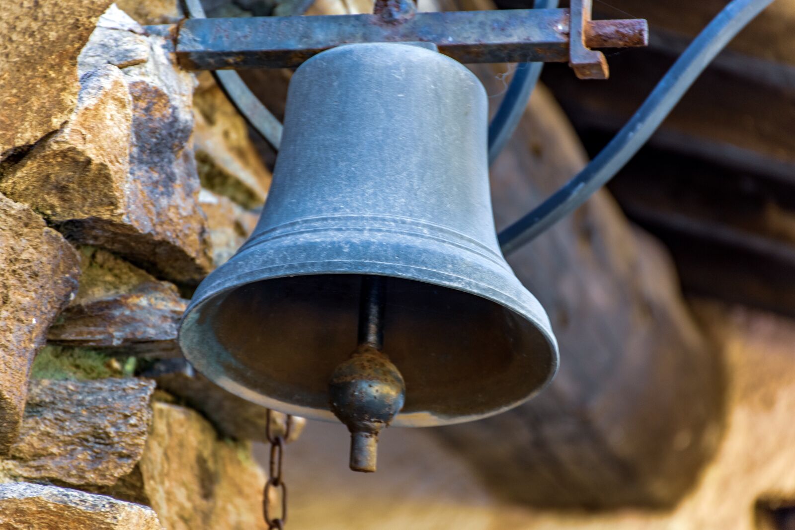 Nikon D5600 sample photo. Bell, gable, copper photography