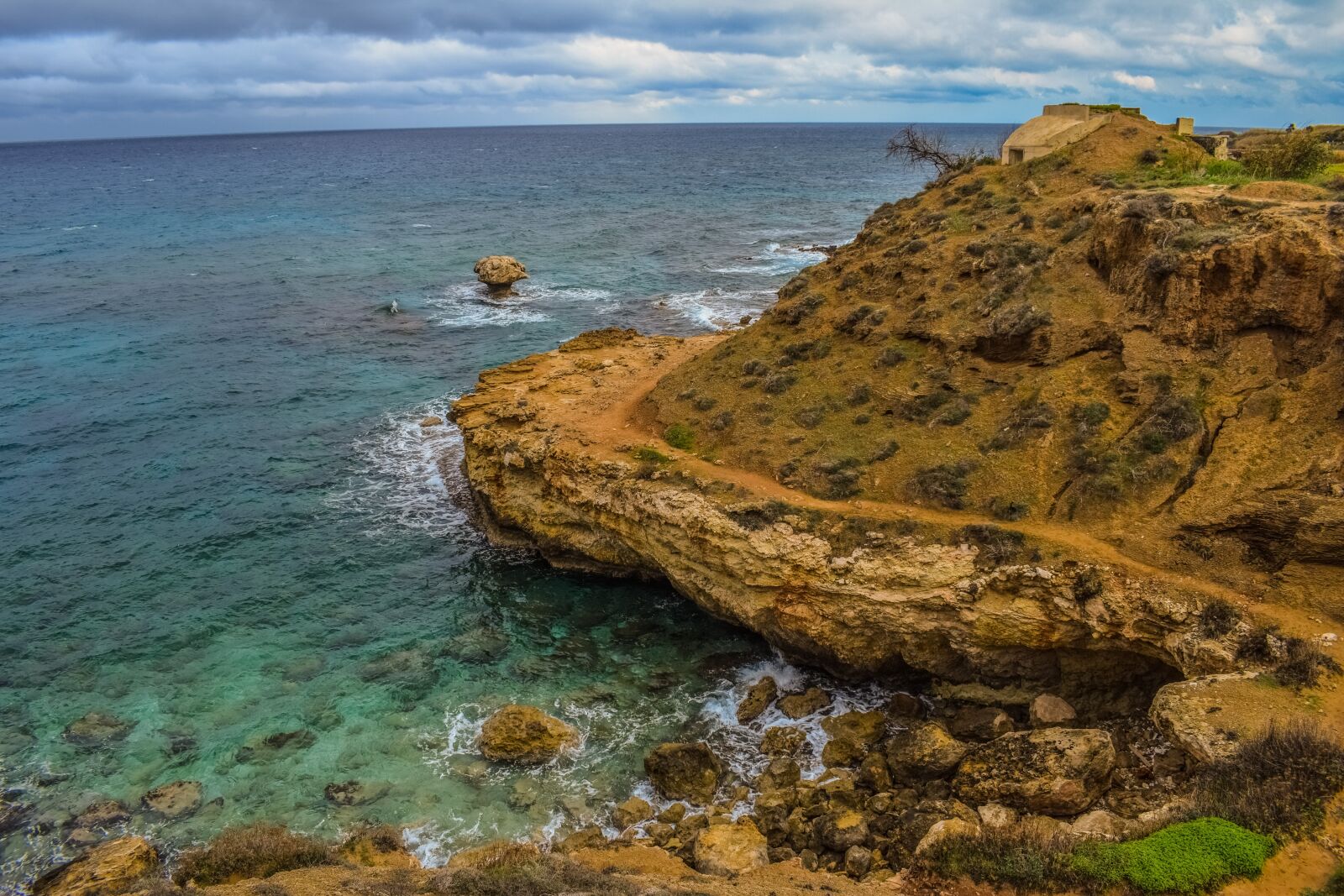 Nikon D3300 sample photo. Cyprus, kapparis, cliff photography