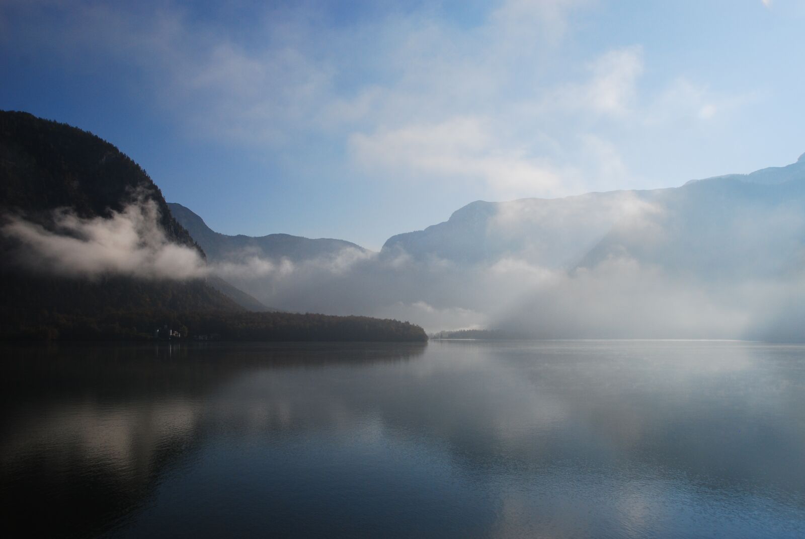 Nikon D80 sample photo. Hallst tter lake, austria photography