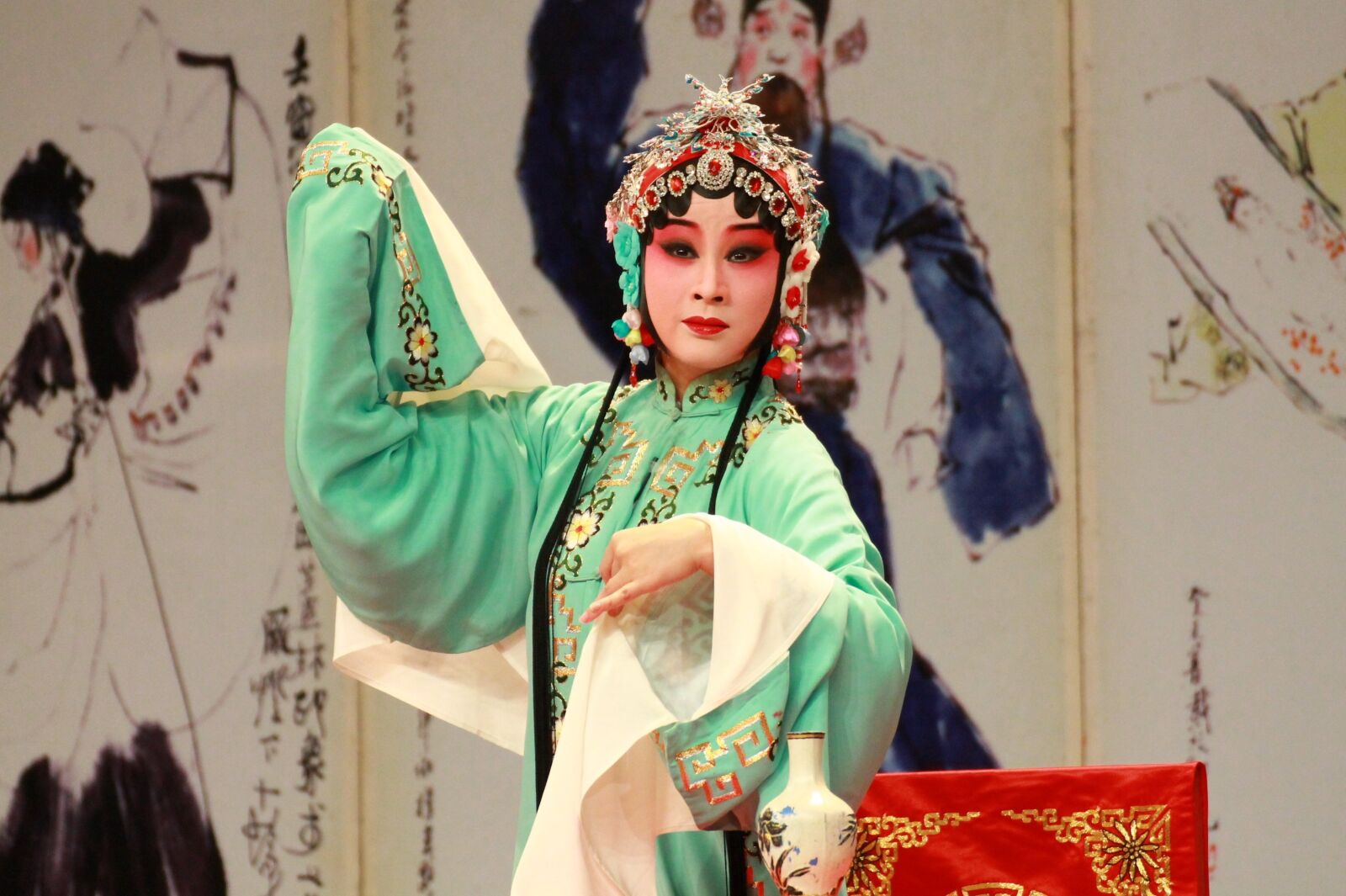 Canon EOS 1100D (EOS Rebel T3 / EOS Kiss X50) sample photo. Kunqu opera, the peony photography