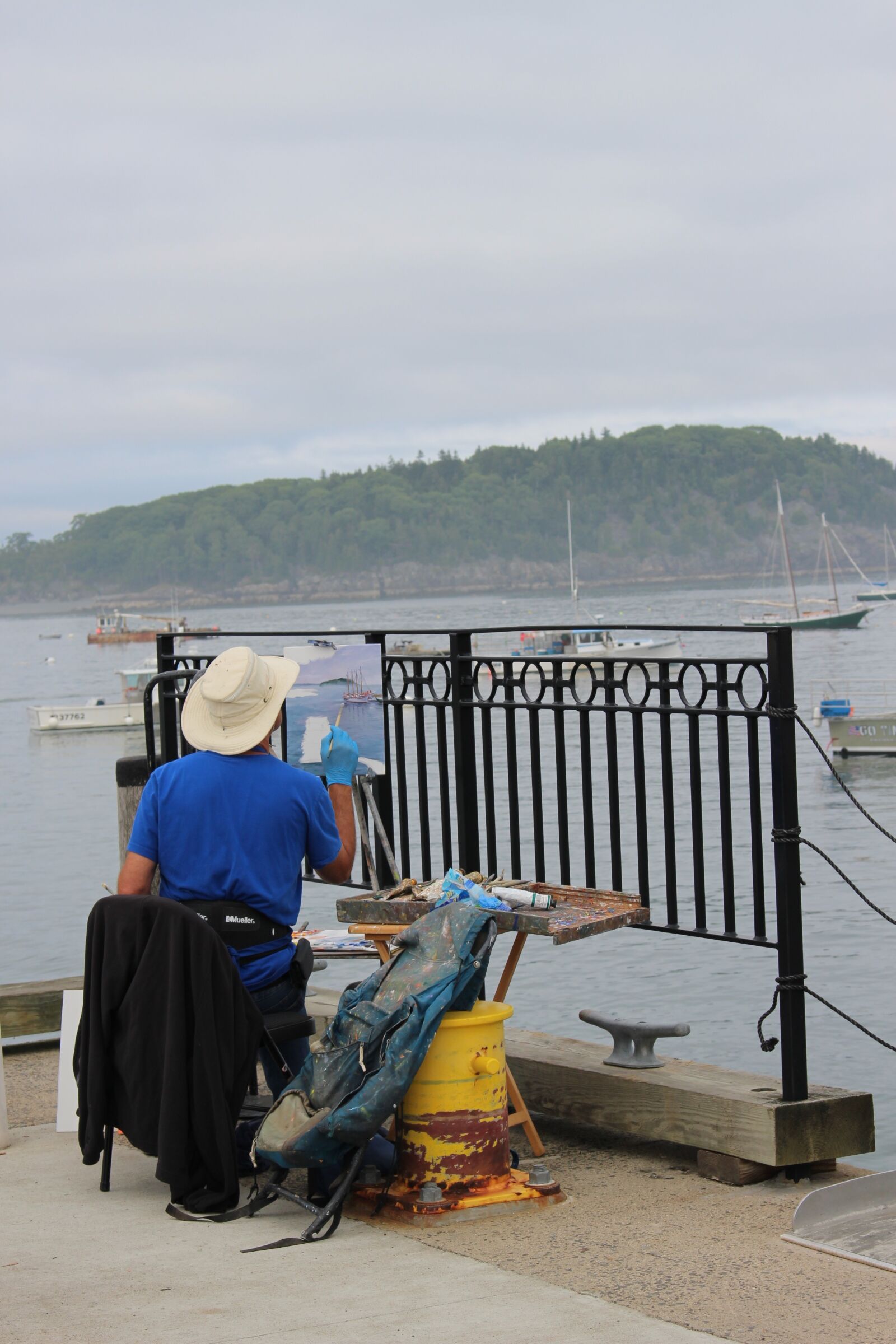 Canon EOS 100D (EOS Rebel SL1 / EOS Kiss X7) sample photo. Painter, landscape, outdoors photography
