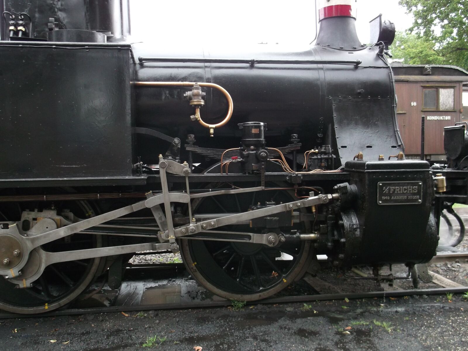 Fujifilm FinePix AX300 sample photo. Steam locomotive, railway, train photography
