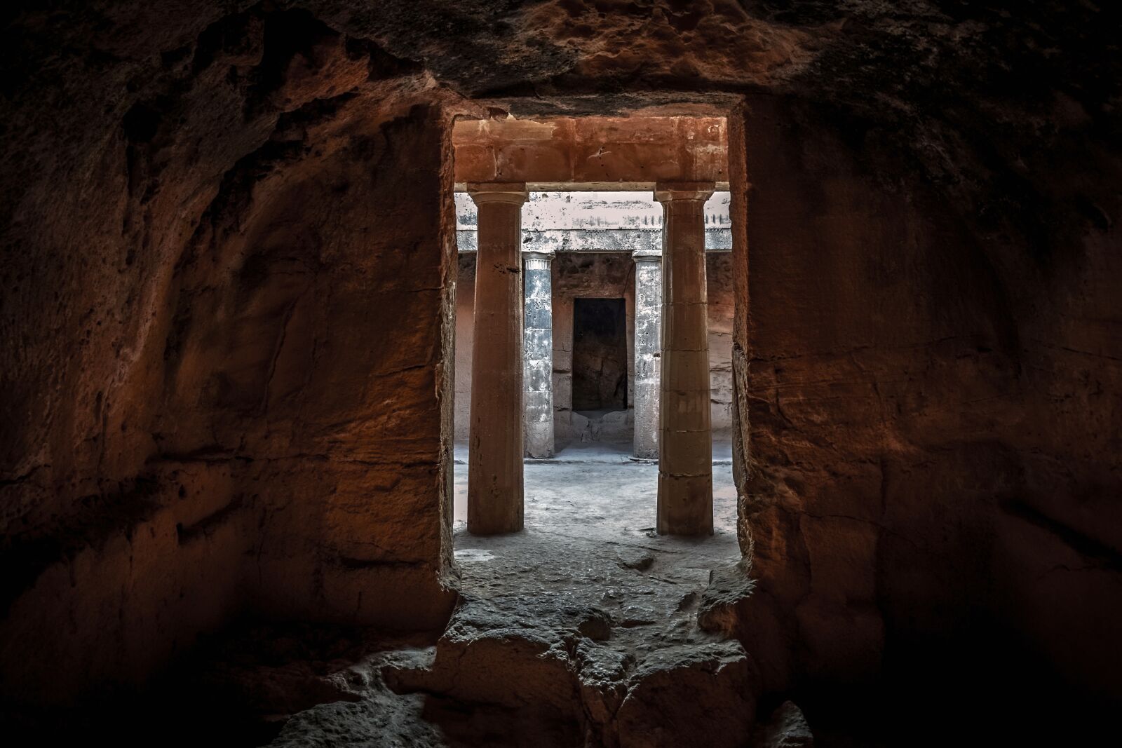 Nikon D3300 sample photo. Cyprus, paphos, tombs of photography
