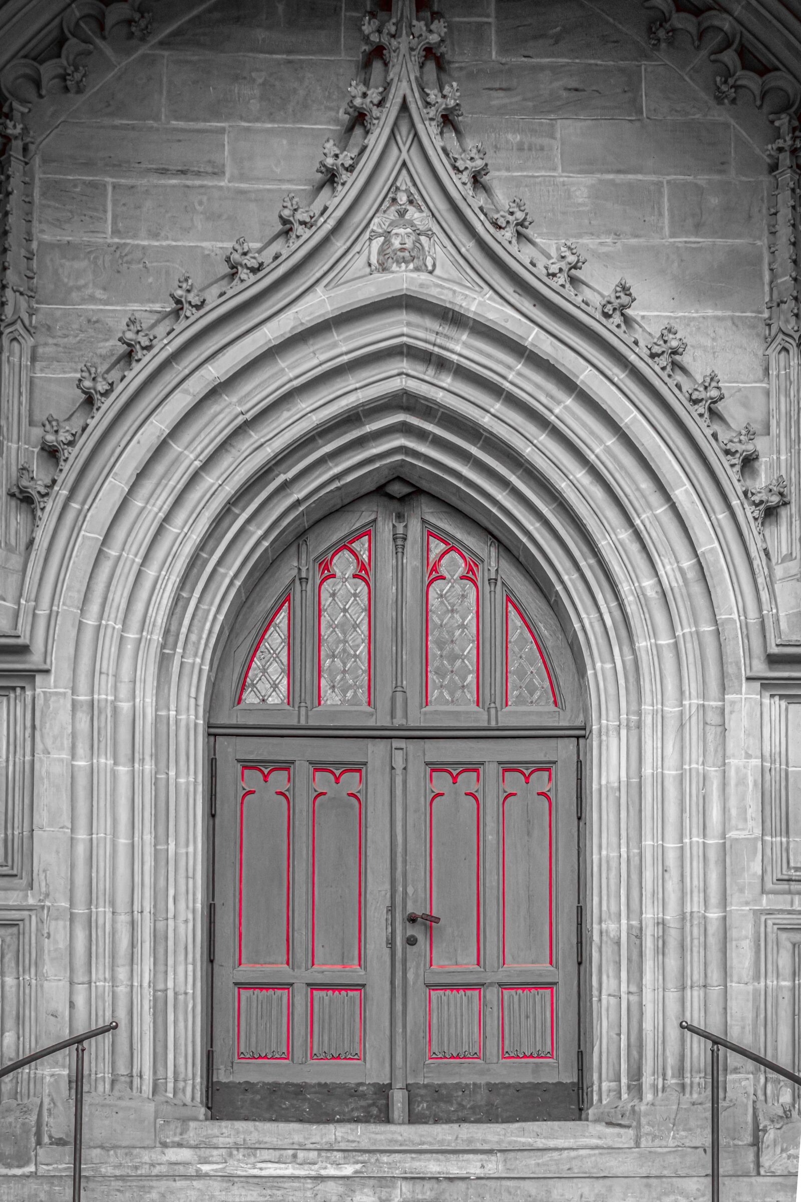 Canon EOS 80D sample photo. Door, portal, church photography