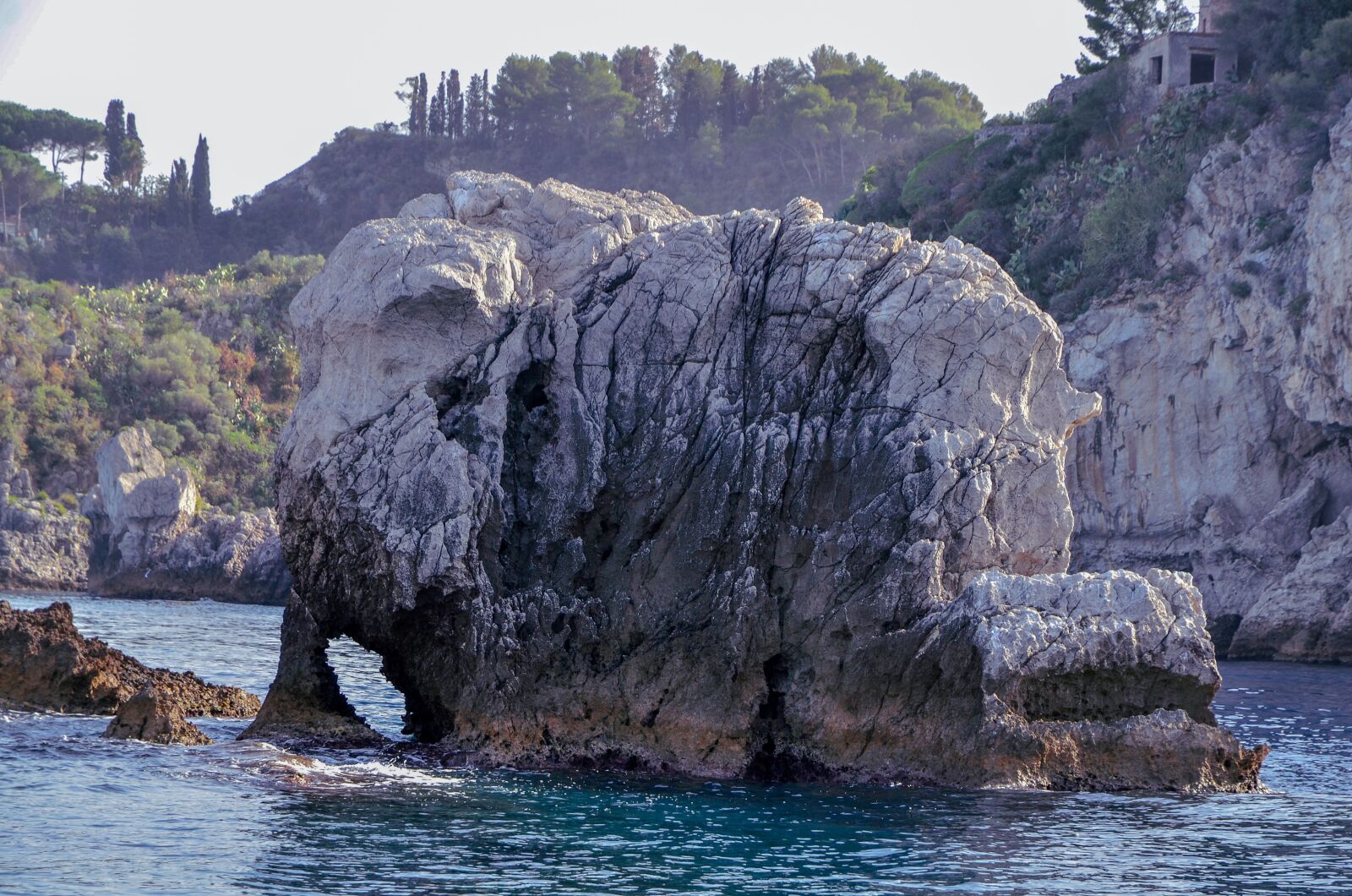 Nikon D7000 sample photo. Rock, elephant, sea photography