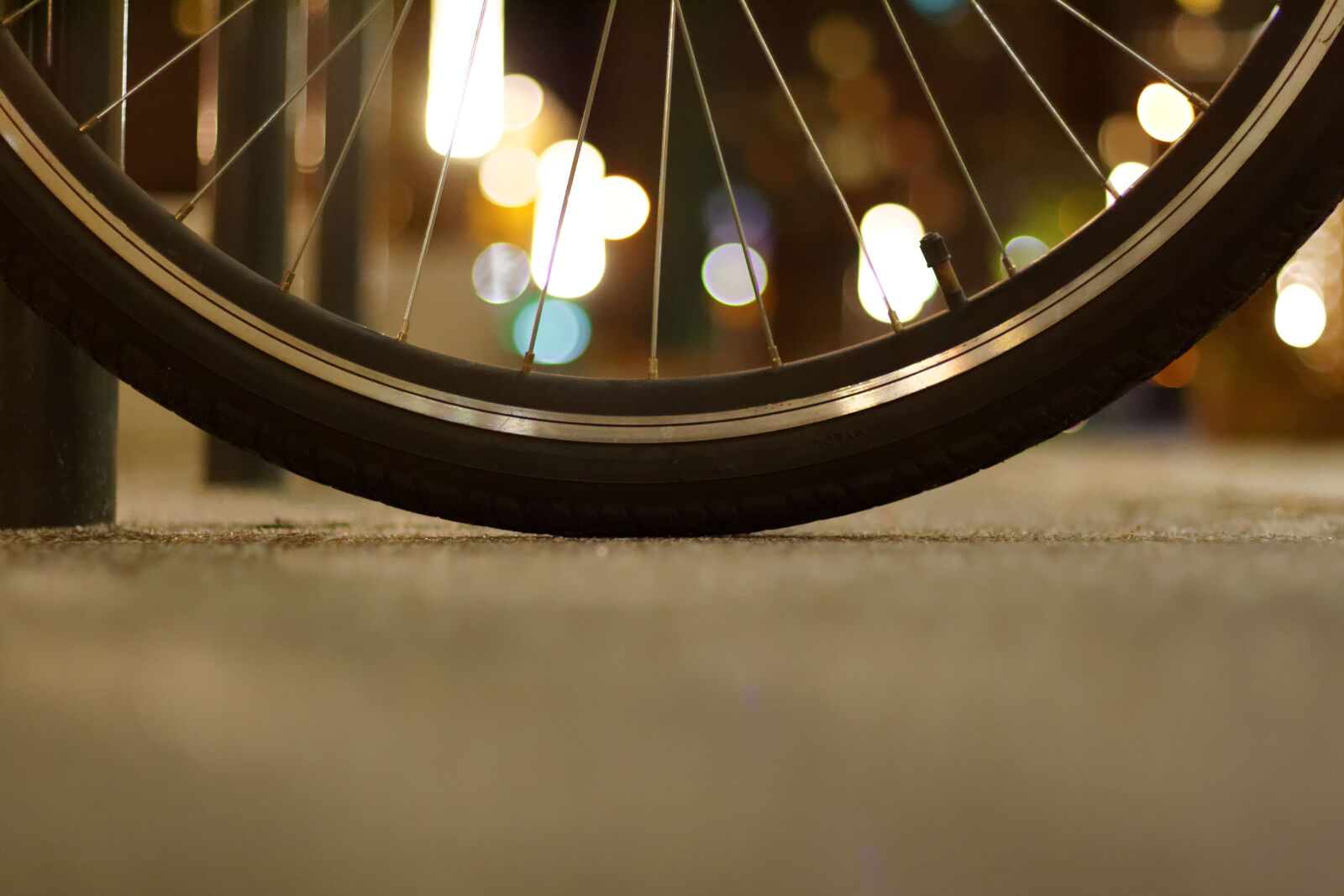 Canon EF 50mm F1.8 II sample photo. Bike, wheel photography