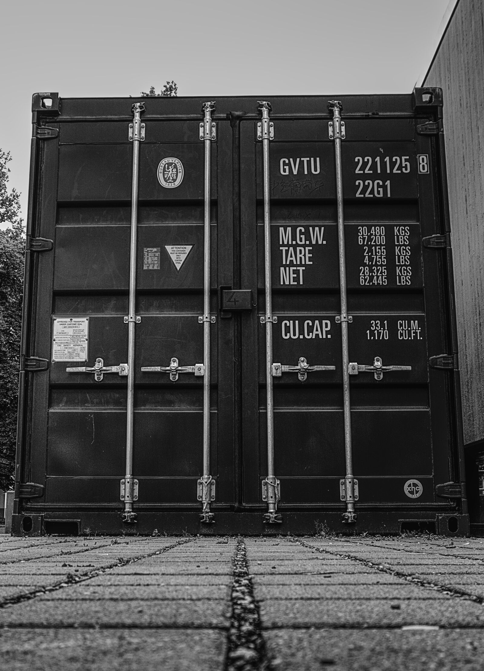 Sony a6000 sample photo. Container, cargo, store photography