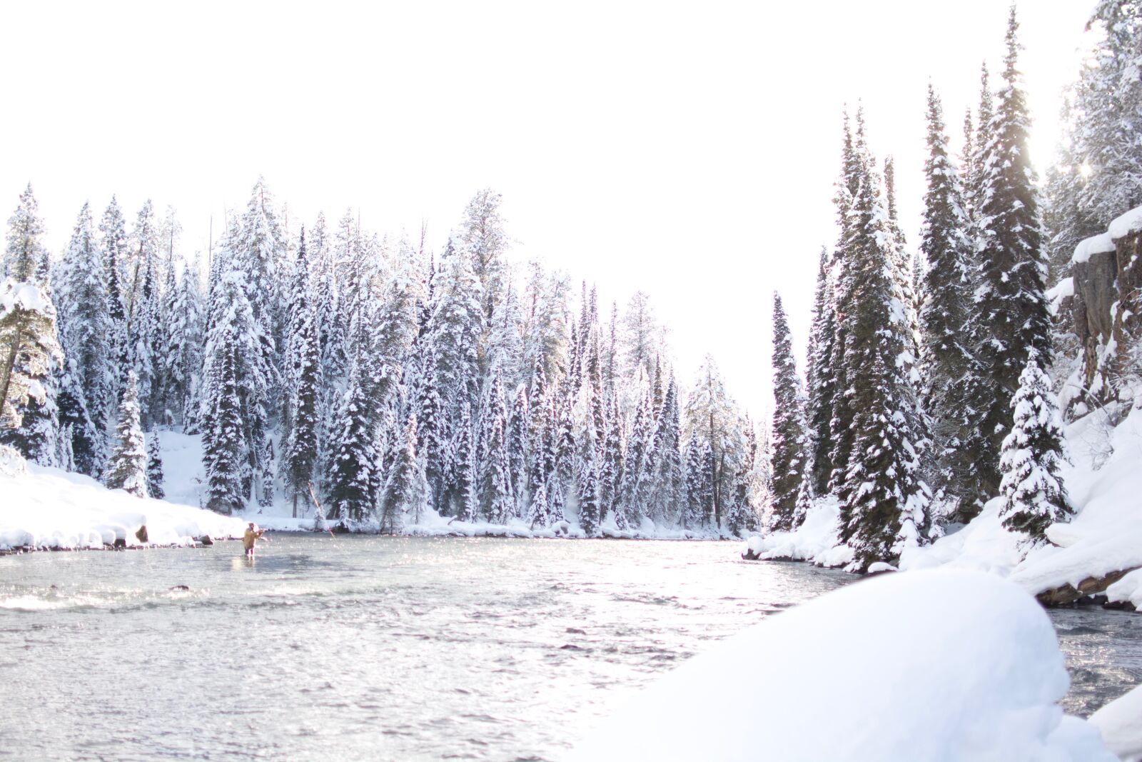 Nikon D7100 sample photo. River, winter, winterscape photography