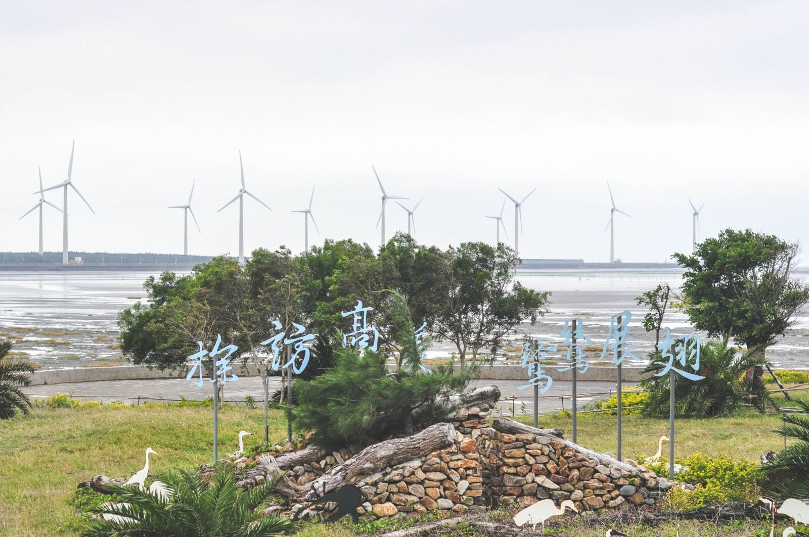 Nikon D5000 sample photo. Gaomei wetlands, taichung, taiwan photography