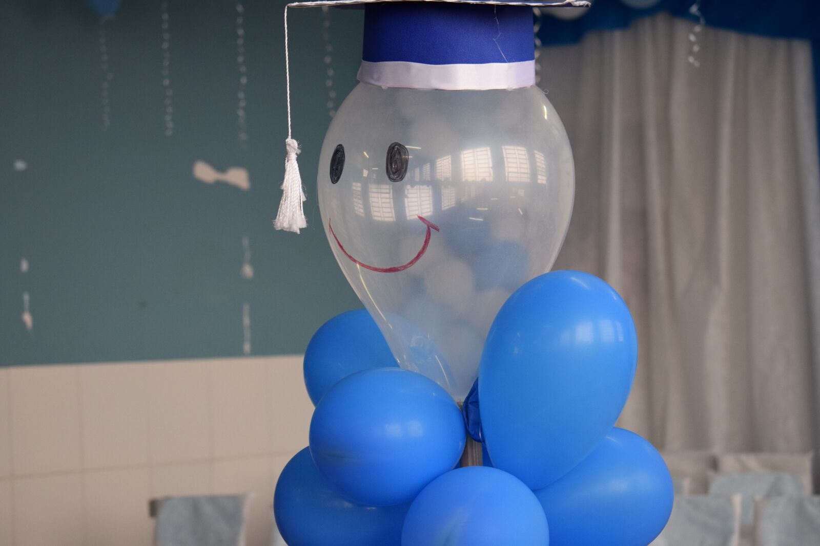 Nikon D3300 sample photo. Snowman, balloon, bladder photography