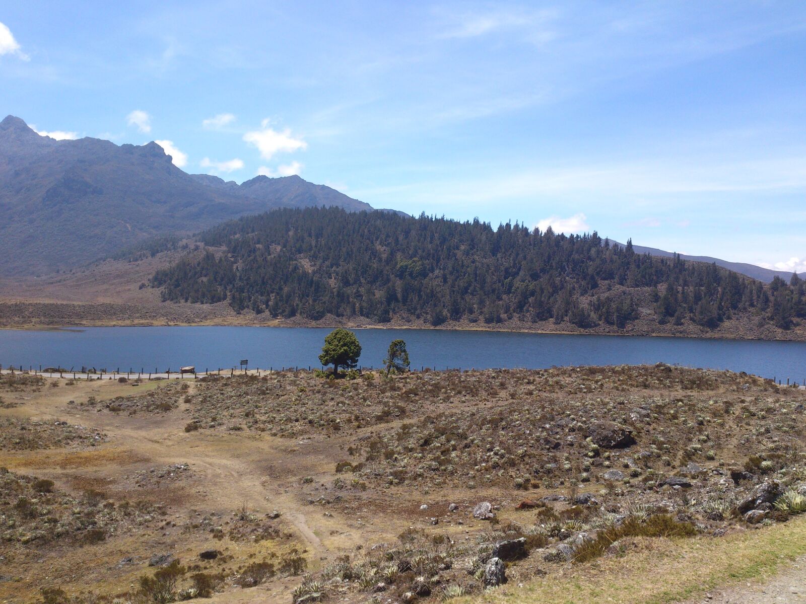 Sony Ericsson Xperia S sample photo. Mucubaji, lake, venezuela photography