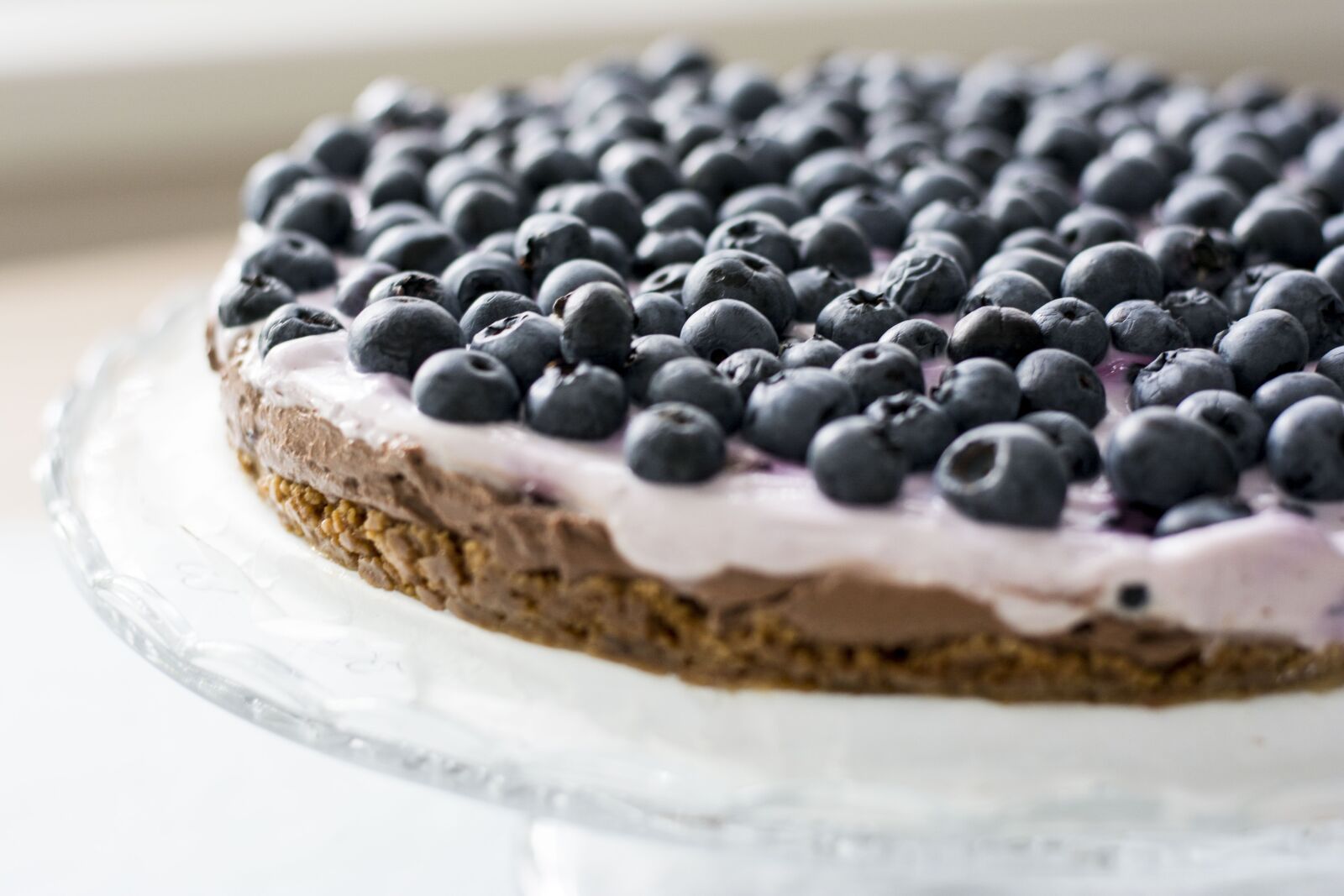 Nikon D5200 sample photo. Blueberries, cake, fruit photography