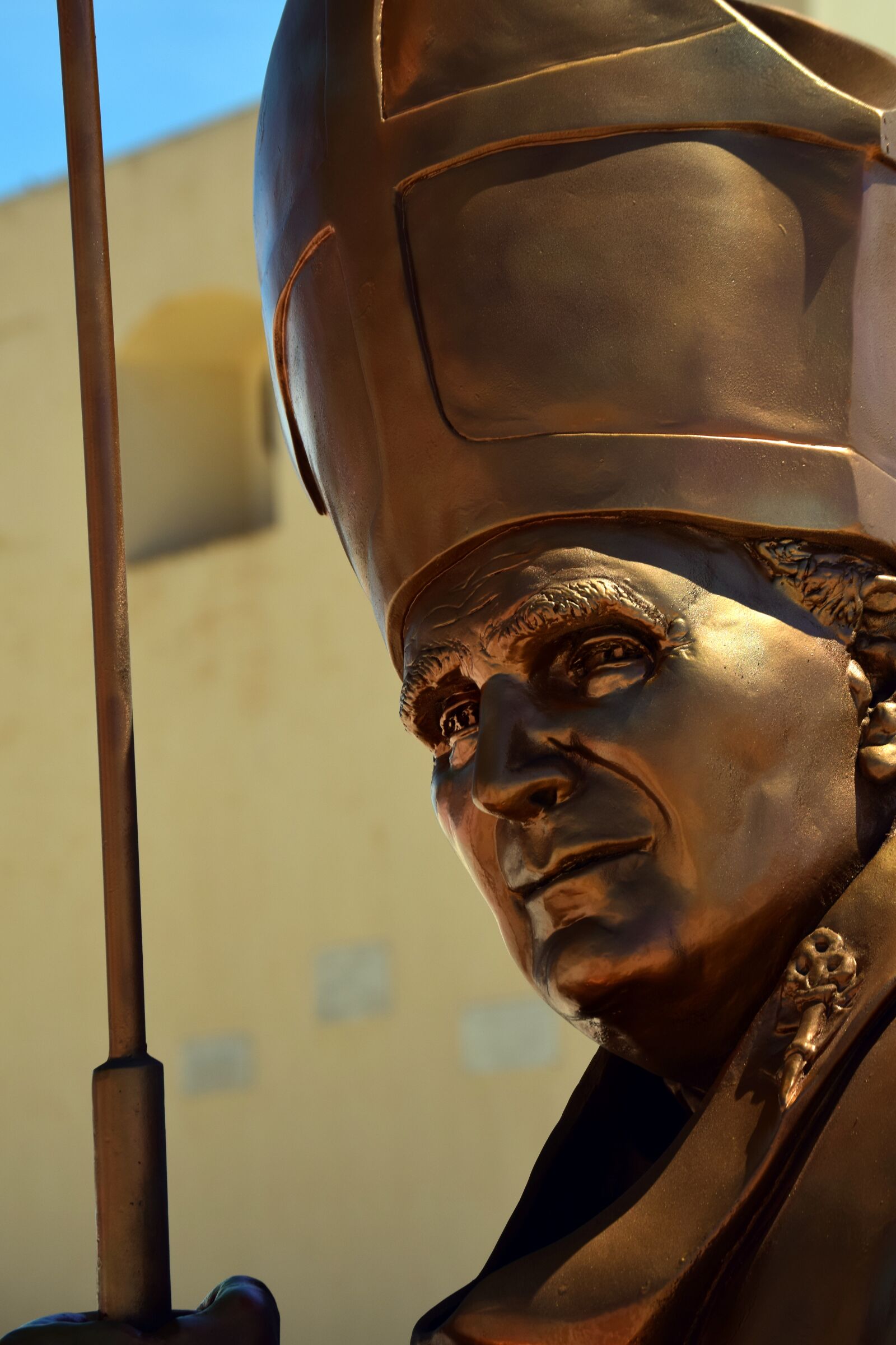 Nikon D3300 sample photo. Pope, john paul, statue photography