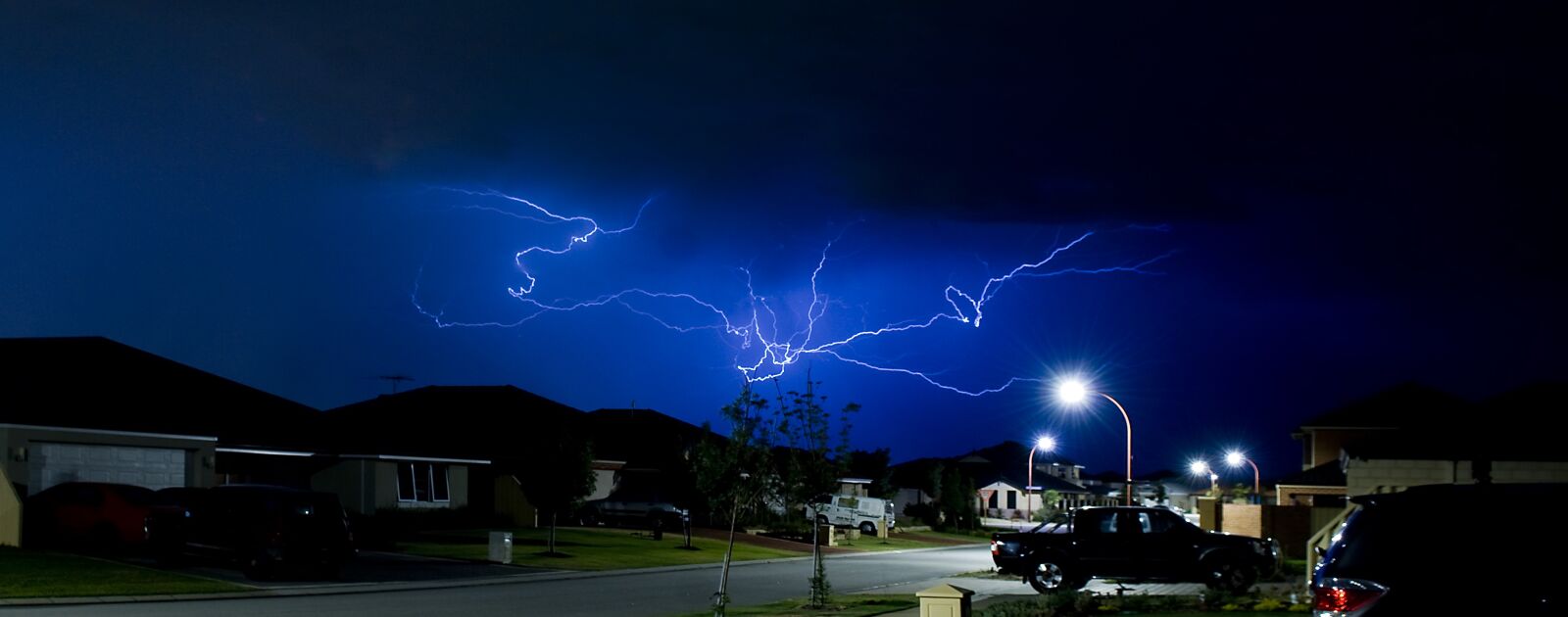 Nikon D2X sample photo. Lightning, storm, perth photography