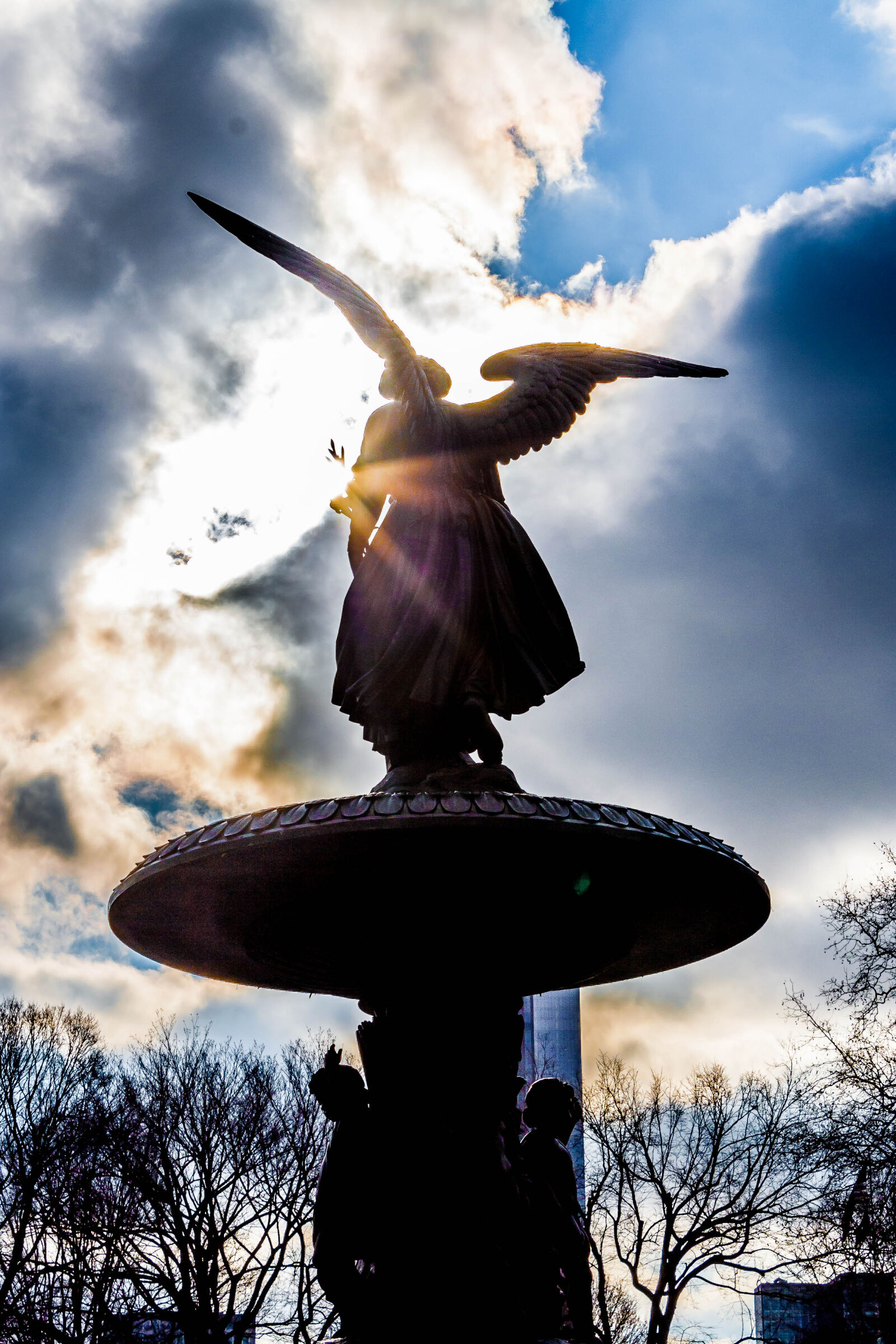 Canon EOS 1000D (EOS Digital Rebel XS / EOS Kiss F) sample photo. Angel, bethesda, fountain, central photography