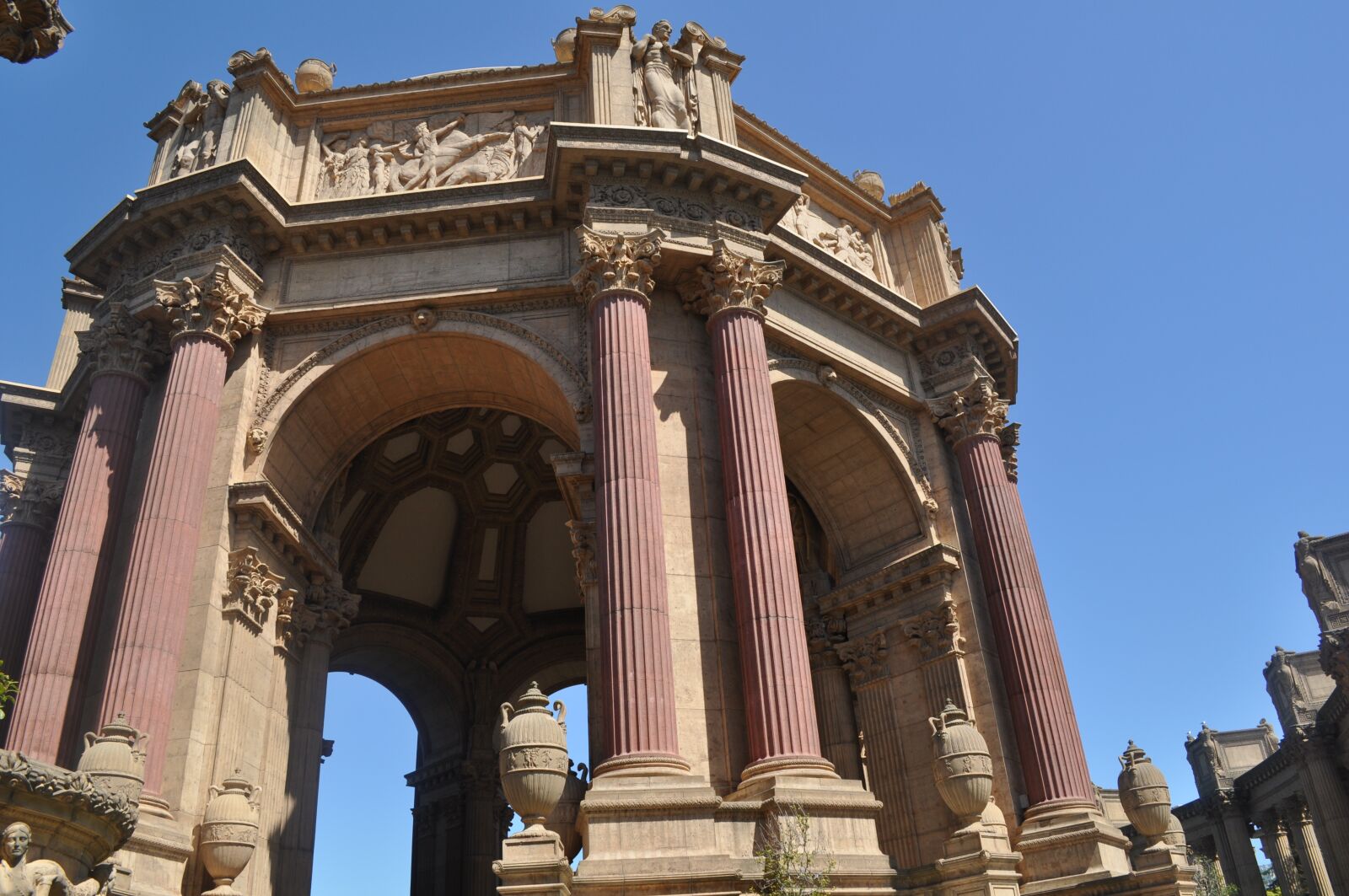 Nikon D5000 sample photo. Arch, architecture, san francisco photography