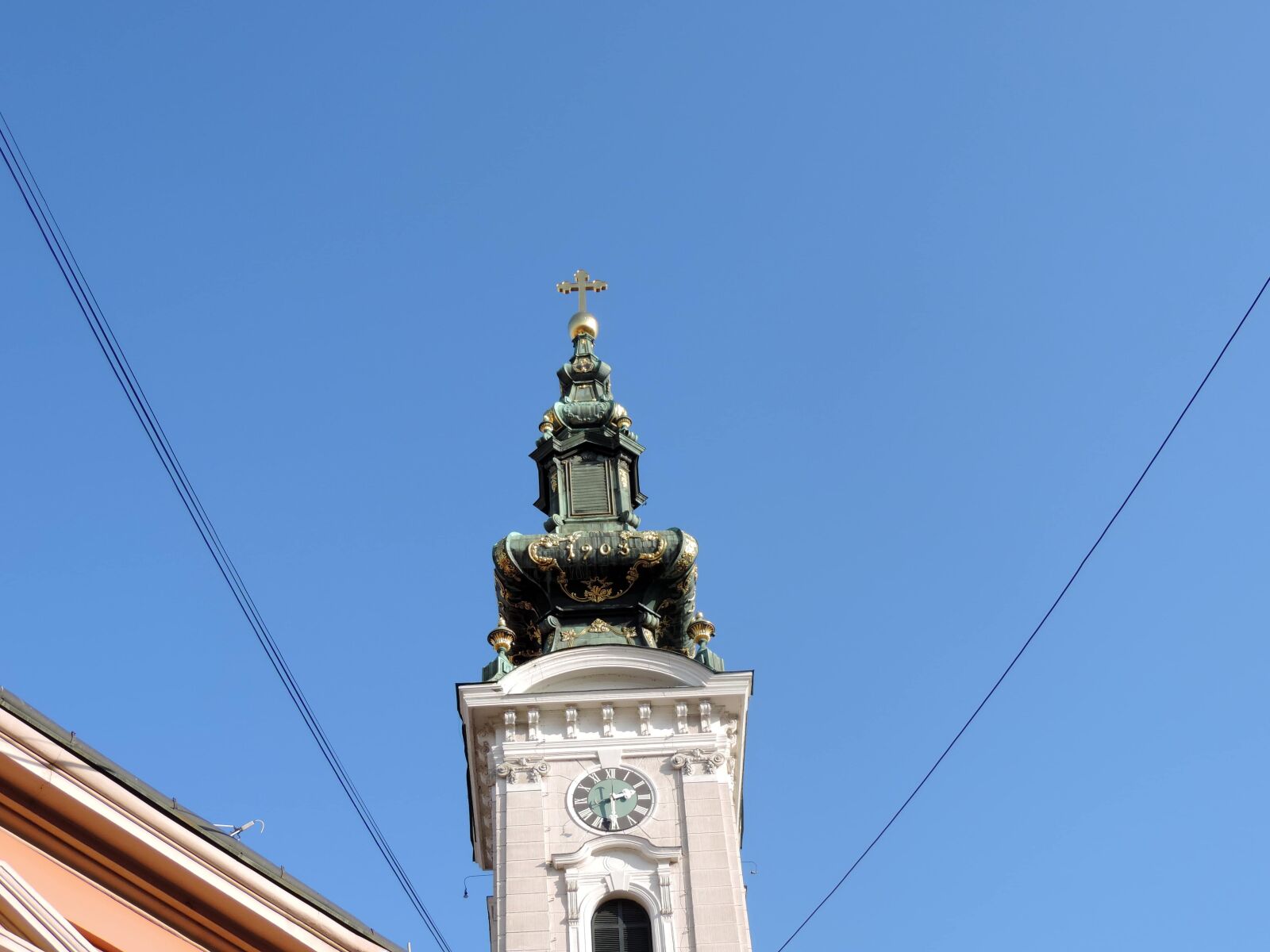 Nikon Coolpix P520 sample photo. Christianity, church tower, cross photography