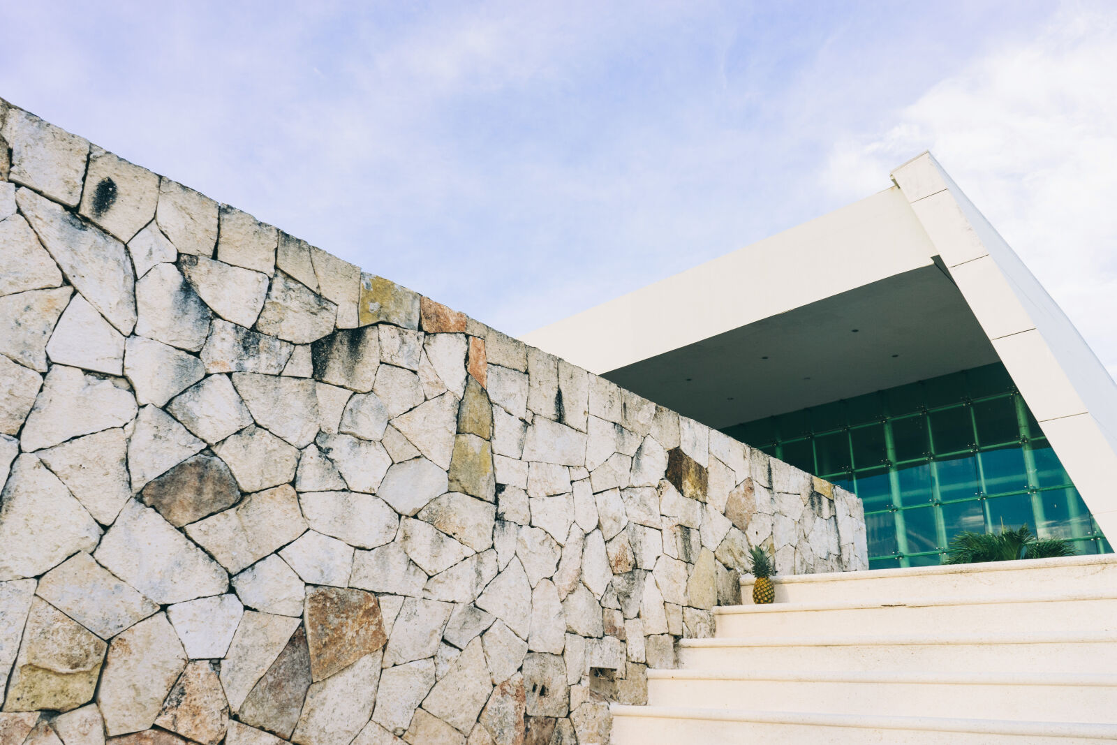 Sony a7 II + Sony FE 28-70mm F3.5-5.6 OSS sample photo. Architecture, cement, clouds, concrete photography