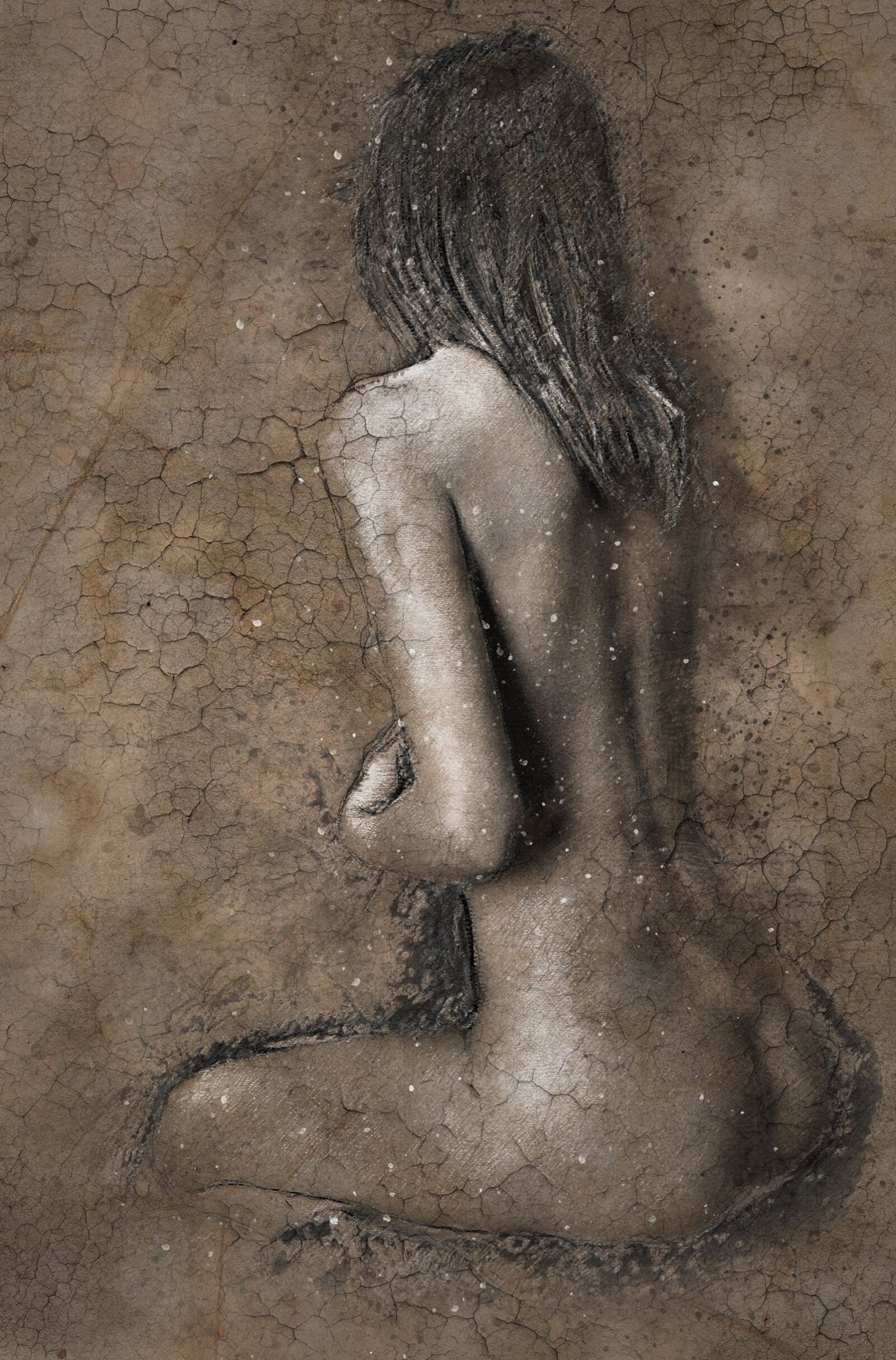 Nikon D80 sample photo. Woman, art, abstract photography