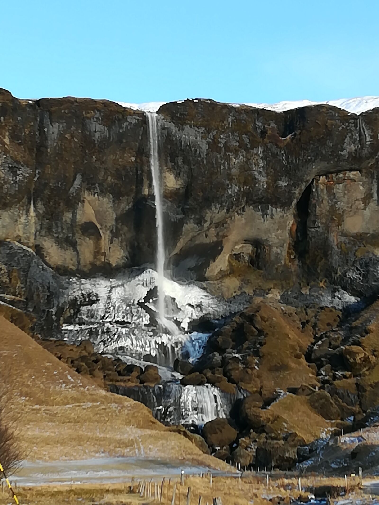 HUAWEI honor 6x sample photo. Iceland, waterfall photography
