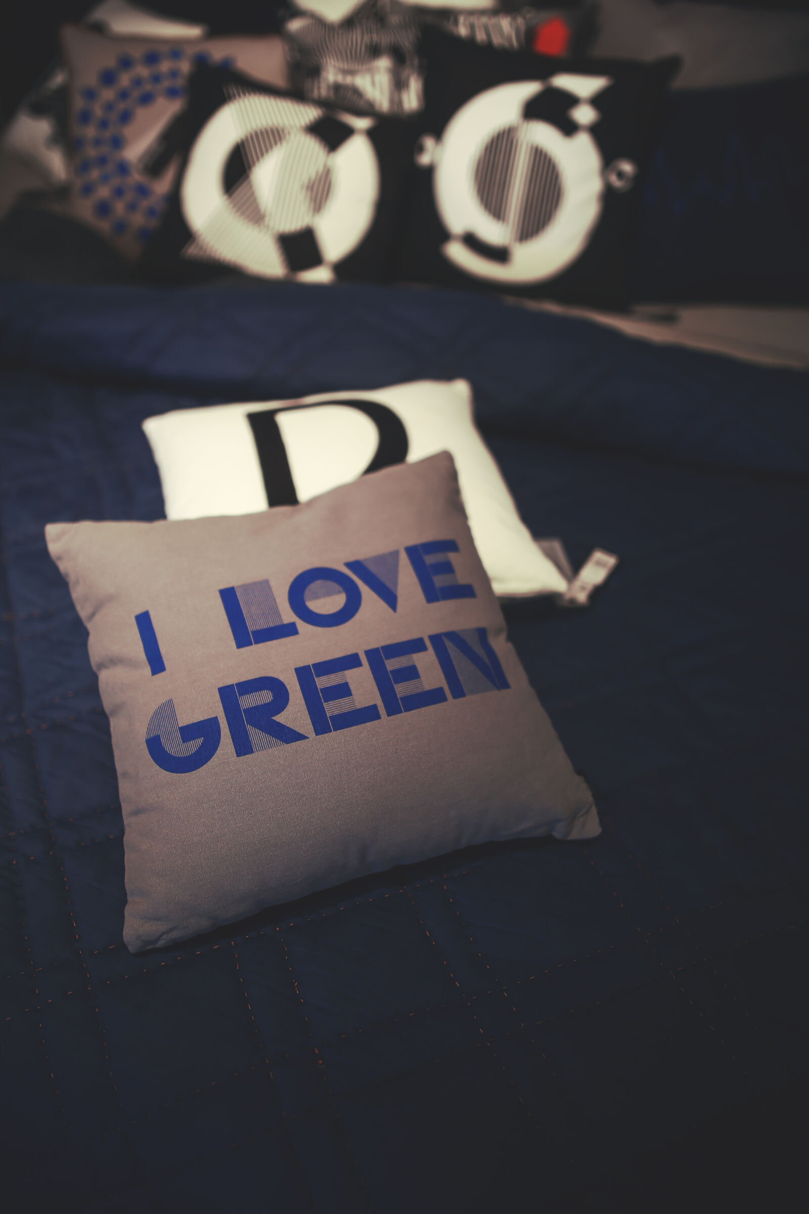 Canon EOS 6D + Sigma 35mm F1.4 DG HSM Art sample photo. I, love, green, pillow photography