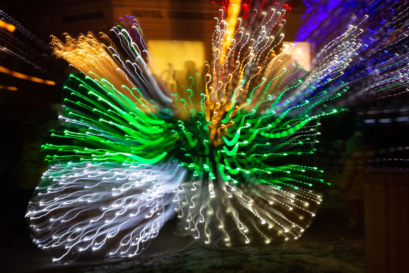 Canon EOS 100D (EOS Rebel SL1 / EOS Kiss X7) sample photo. Christmas light, abstract, background photography