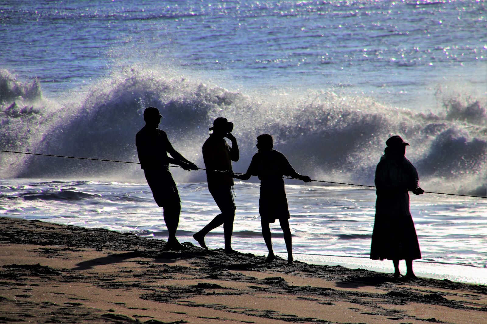 Canon EOS 80D sample photo. Network, the waves, the photography