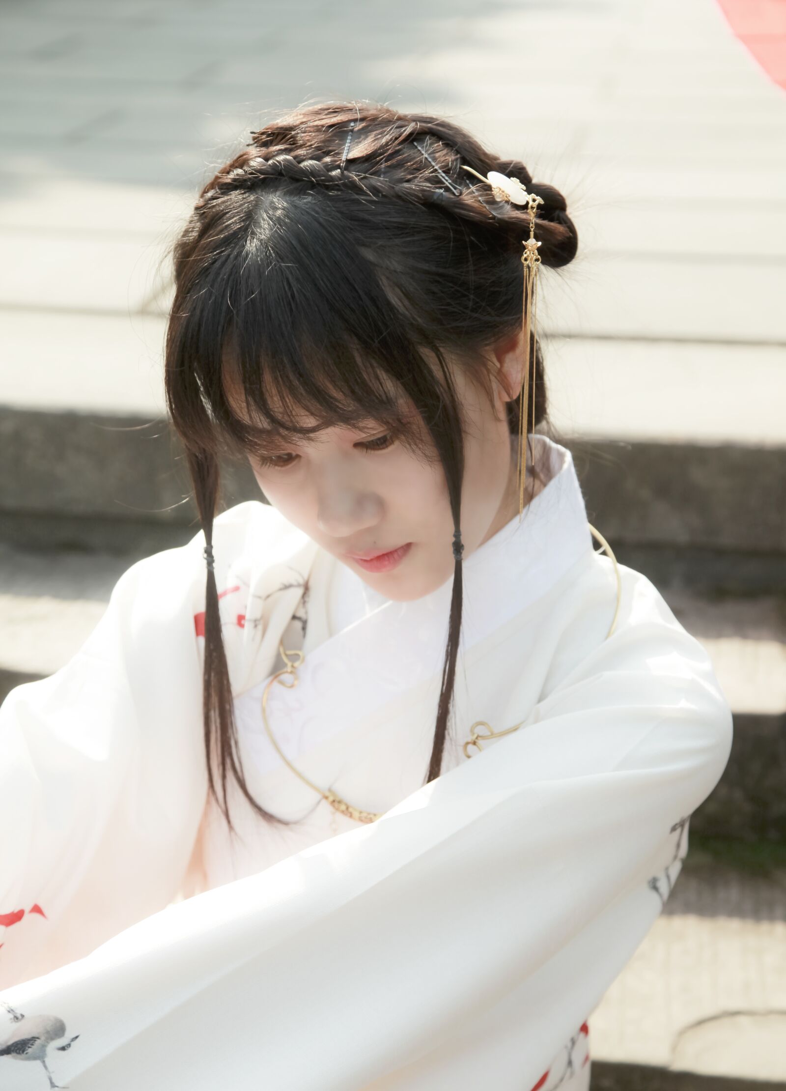 Canon EOS 5D Mark II sample photo. China, antiquity, girls photography
