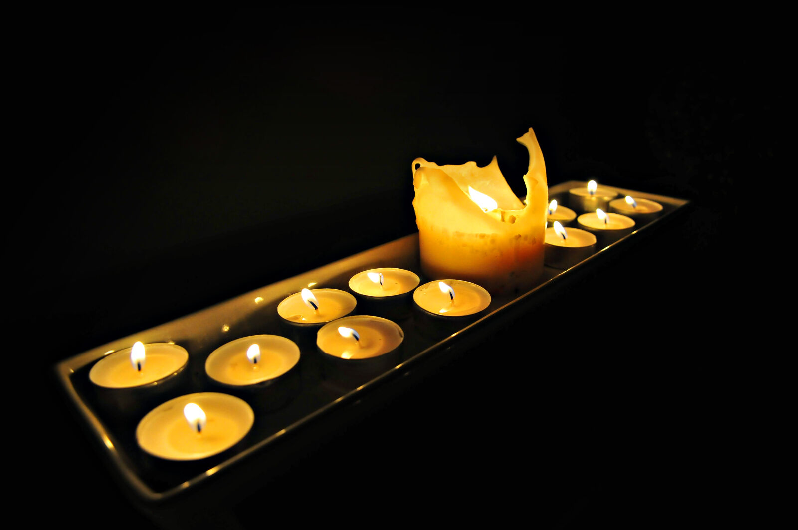 Nikon D300S sample photo. Candles, fire, flame, light photography