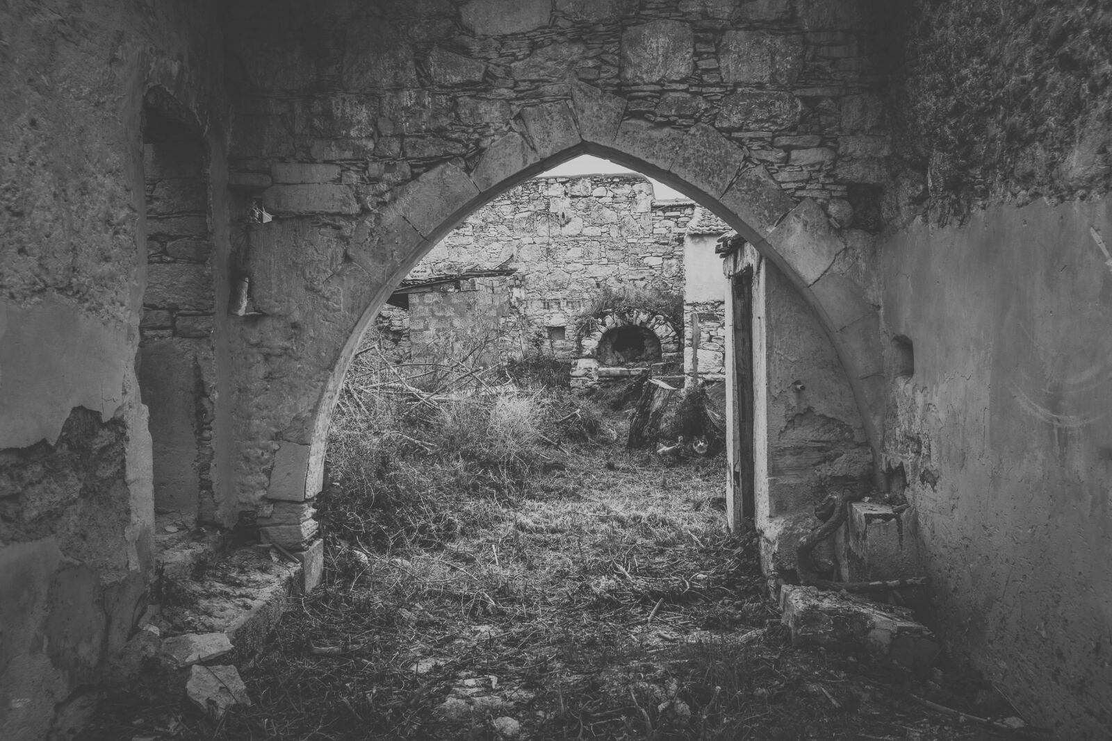 Nikon D3300 sample photo. House, old, ruin photography