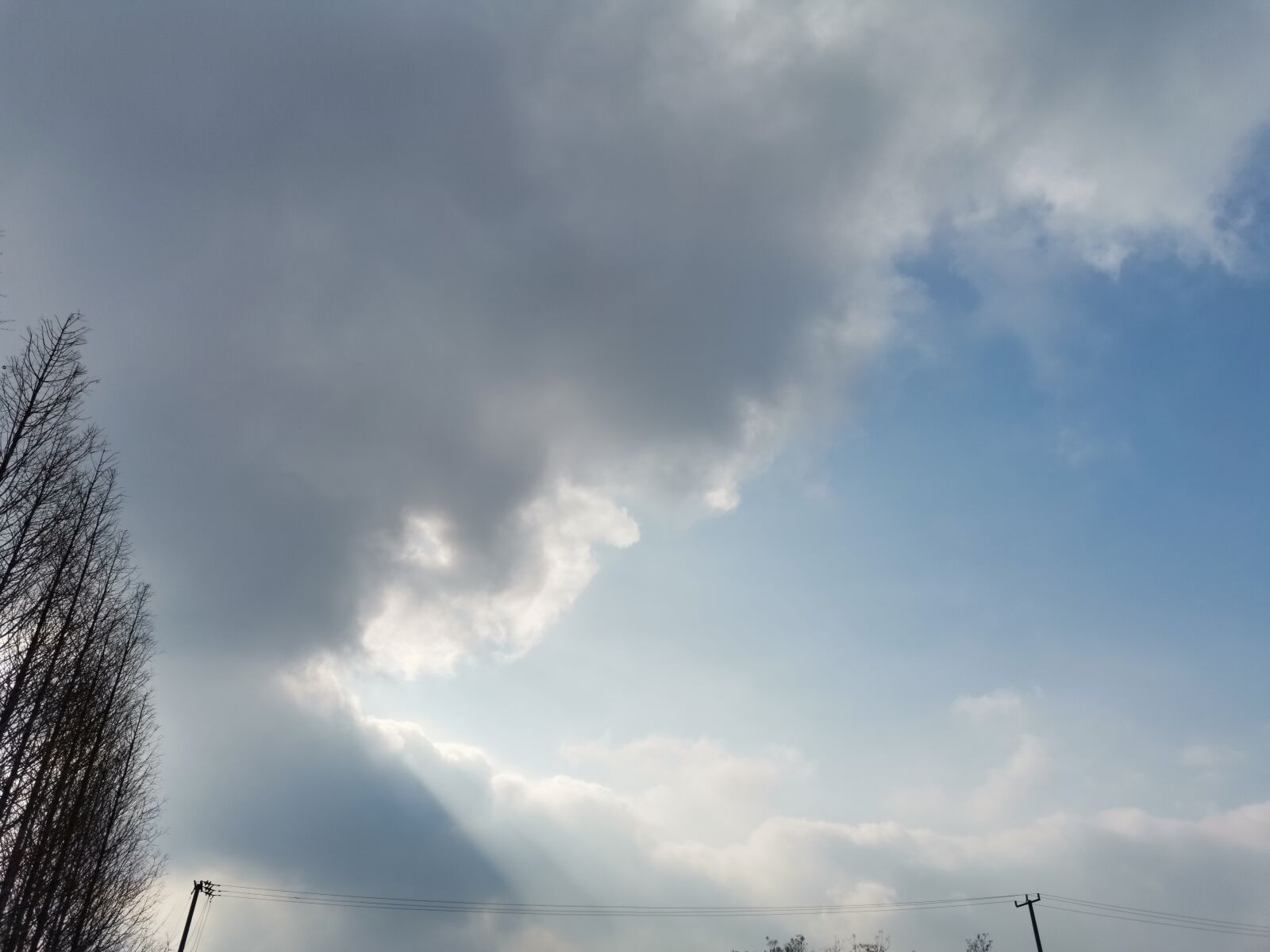 HUAWEI YAL-AL00 sample photo. The clouds, sky, the photography