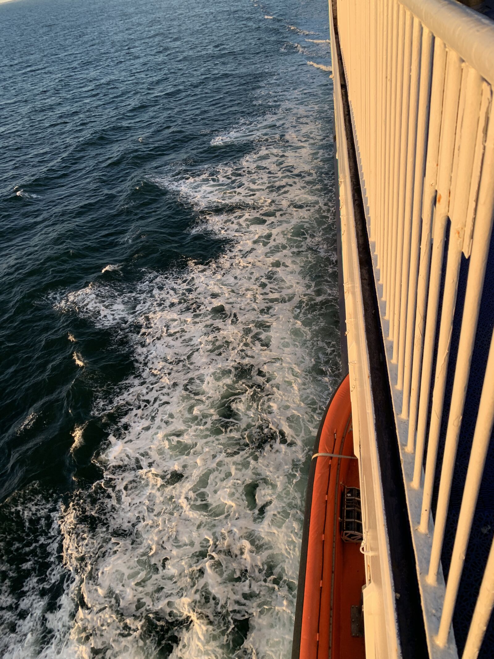 iPhone XS Max back dual camera 4.25mm f/1.8 sample photo. Ship, baltic sea, water photography