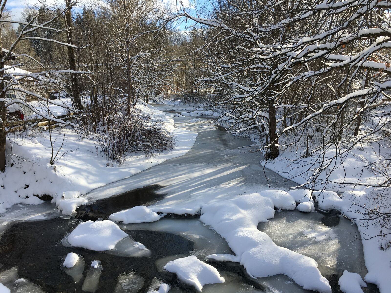 Apple iPhone 6s sample photo. Winter, snow, landscape photography
