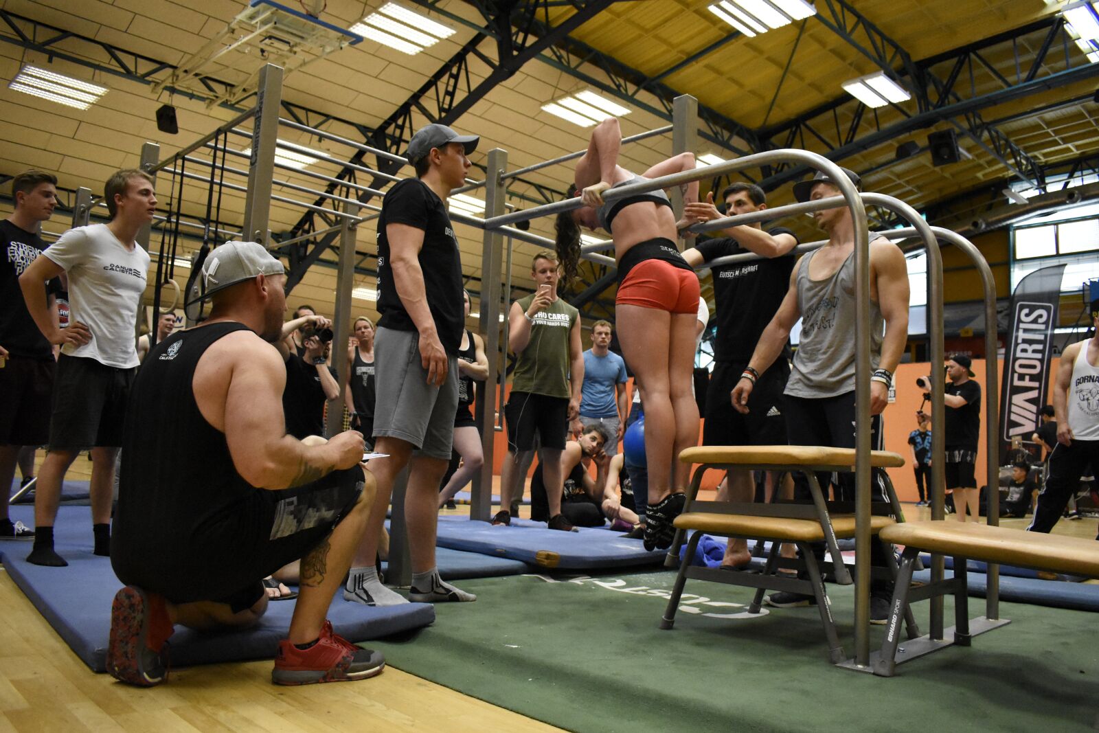 Nikon D3400 sample photo. Gymnastics, trend sports, german photography