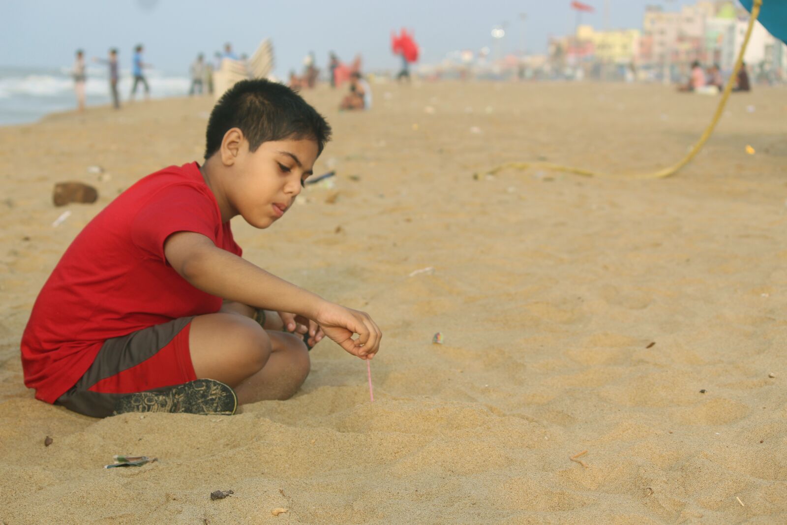 Canon EOS 700D (EOS Rebel T5i / EOS Kiss X7i) sample photo. Sand, play, beach photography